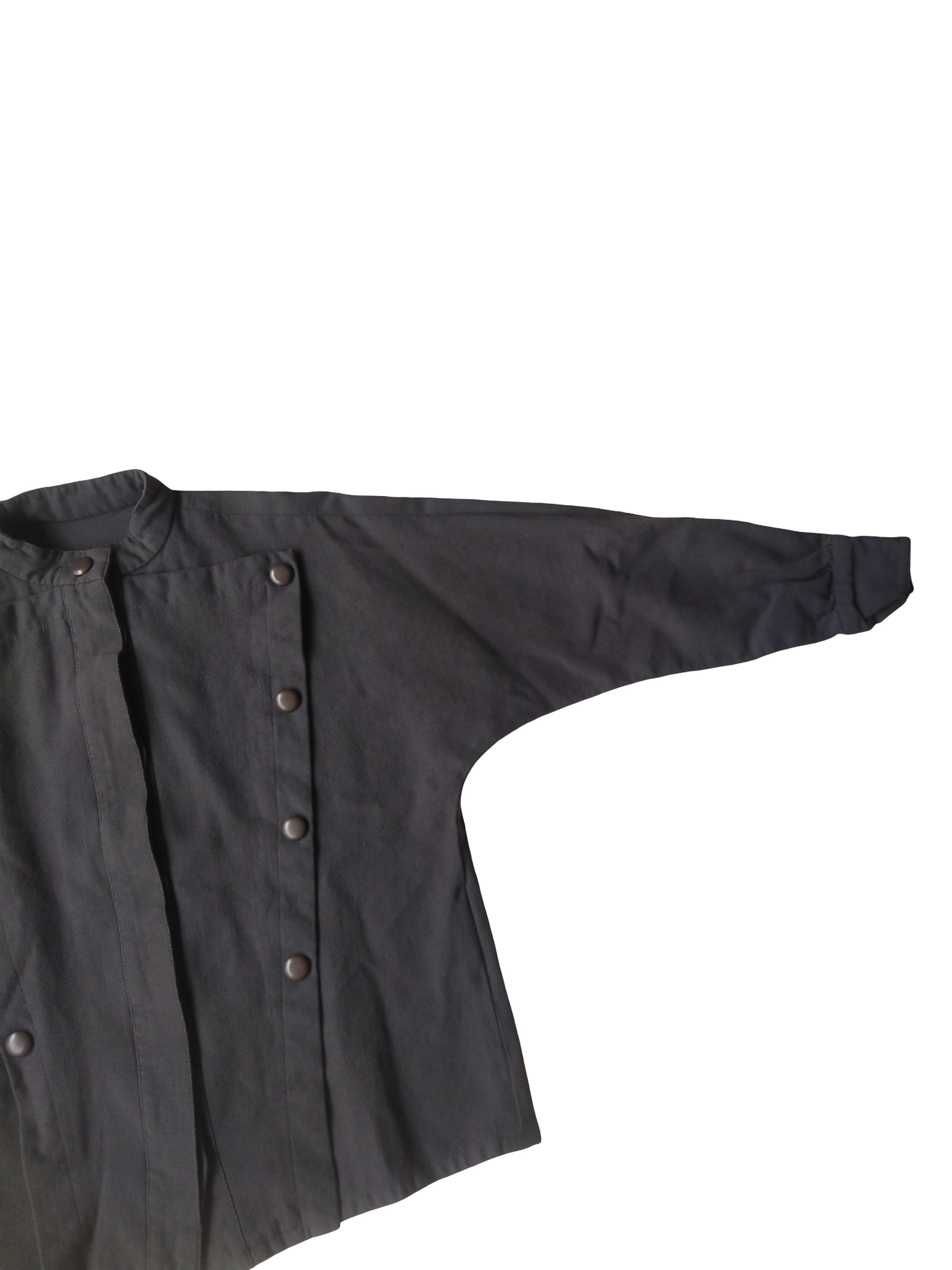 Christian Dior Monsieur 1970s Christian Dior Archive Wool Plastron Military Jacket Size M / US 6-8 / IT 42-44 - 4 Thumbnail