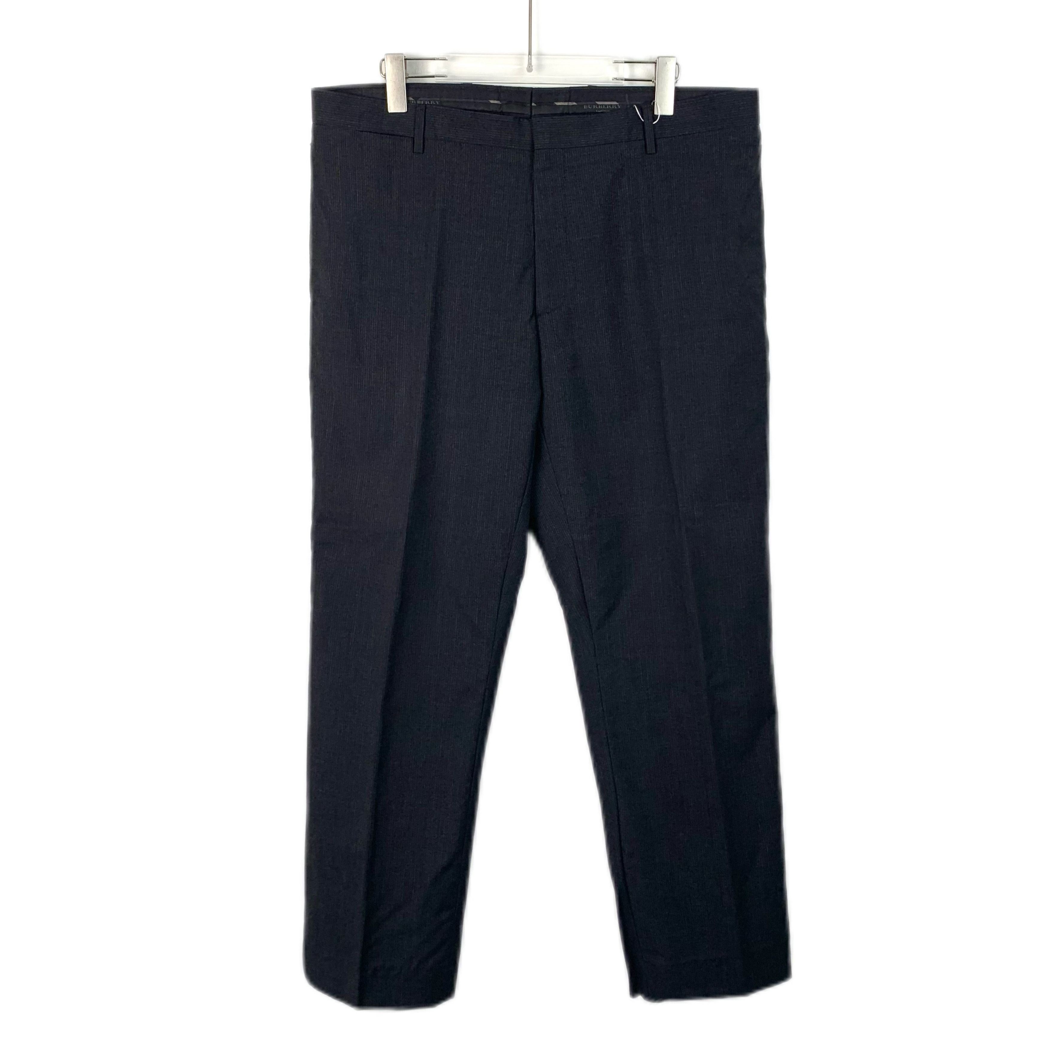 Burberry Burberry Black Wool Suit Trousers (Size 38R) Size 36" / US 14 / IT 50 - 1 Thumbnail