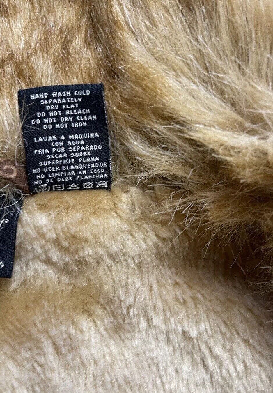 Phat Farm Baby Phat Brown Faux Fur Women’s Vtg Coat - Size Large Size L / US 10 / IT 46 - 11 Thumbnail