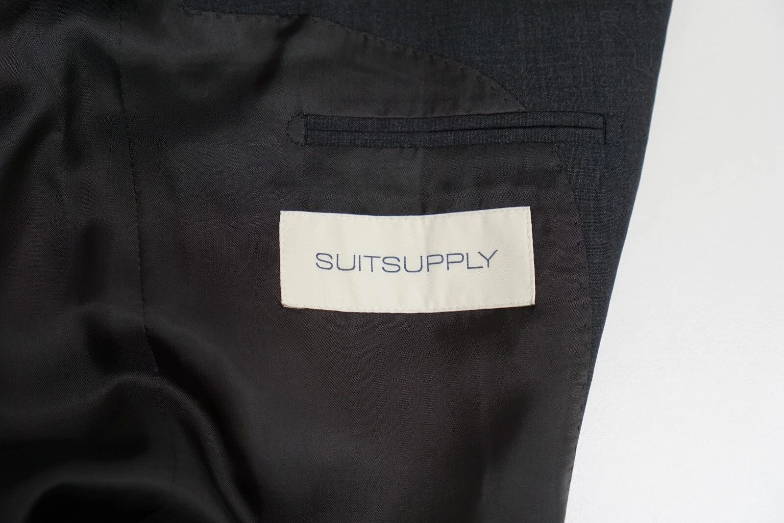 Suitsupply Men Suitsupply Blazer Washongton Peak Vitale Barberis US34 Size 34R - 4 Thumbnail