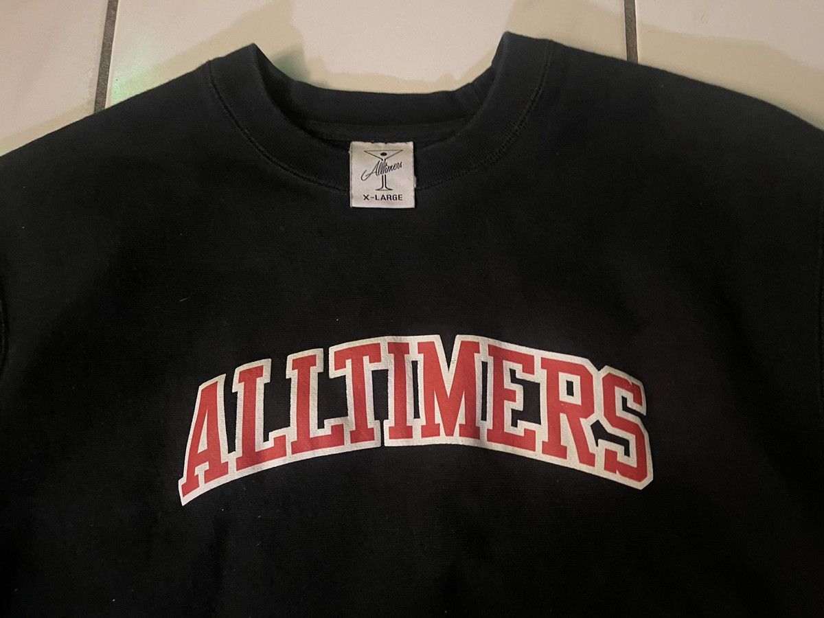 Alltimers Alltimers Crewneck Pullover Sweatshirt College Black Size XL Size US XL / EU 56 / 4 - 2 Thumbnail