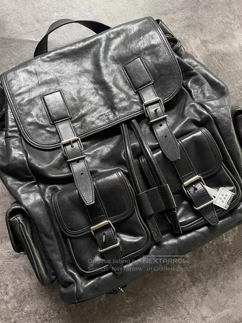 Saint Laurent Paris Saint Laurent Paris Six Pocket Backpack i Size ONE SIZE - 3 Thumbnail