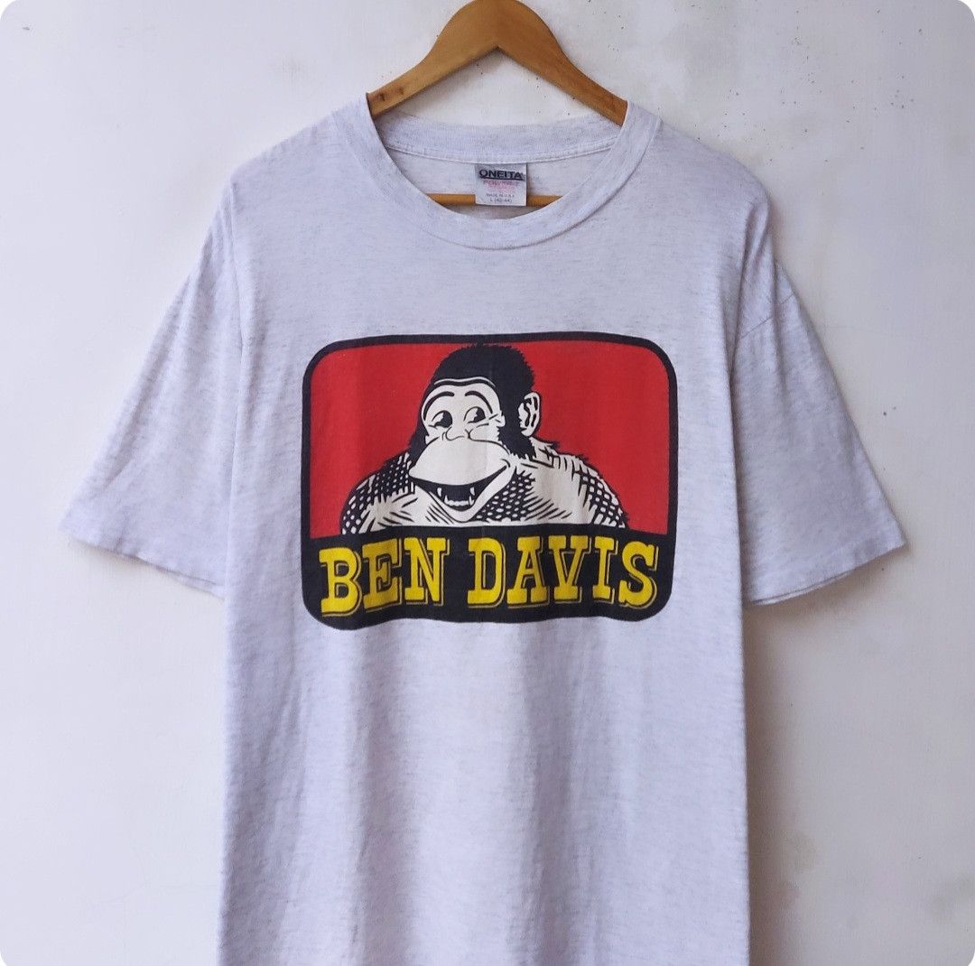 Ben Davis Vtg 90s BEN DAVIS Big Logo Tshirt Size US L / EU 52-54 / 3 - 2 Thumbnail