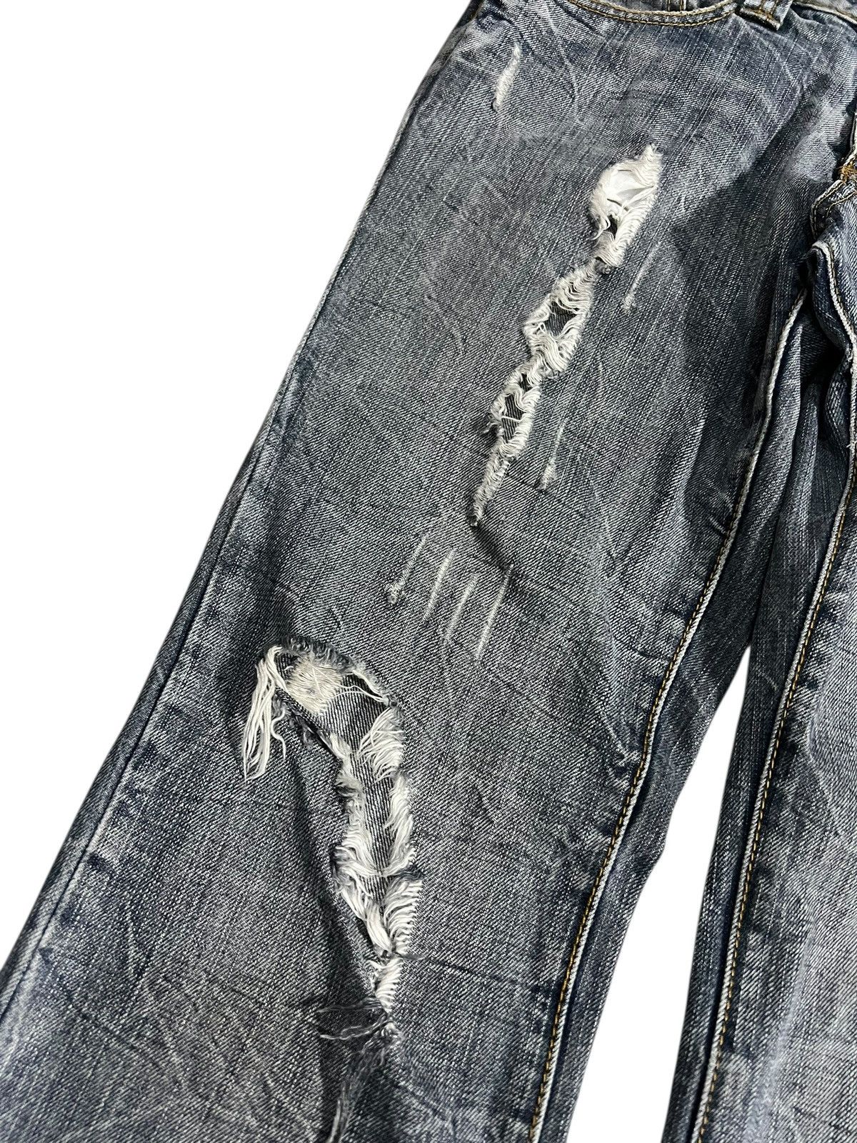 semanticdesign 💥FLARE💥SEMANTIC DESIGNS DISTRESS DENIM JEAN Size US 30 / EU 46 - 4 Thumbnail
