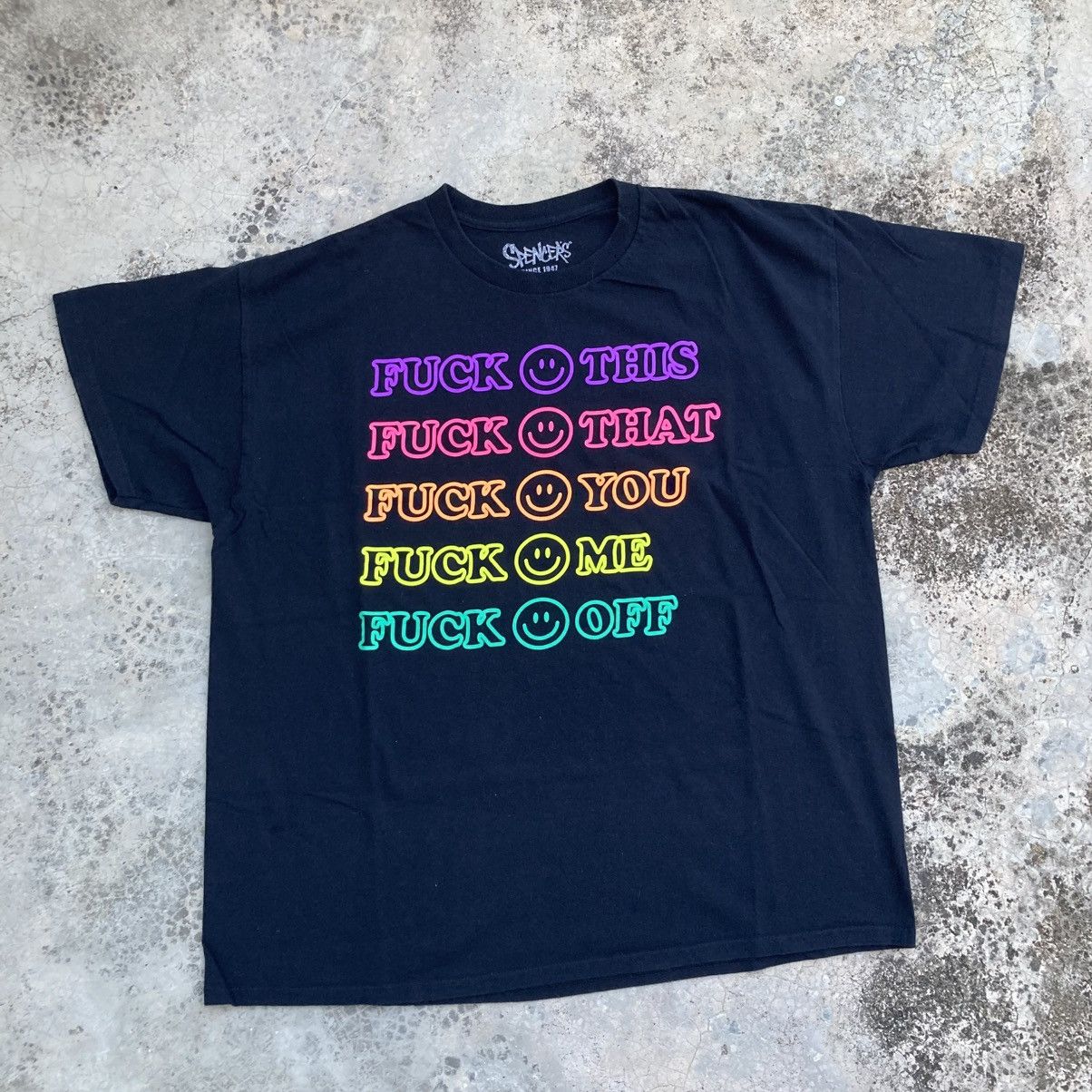 Other Fuck fuck fuck Parody tee Y2K Size US XL / EU 56 / 4 - 2 Thumbnail