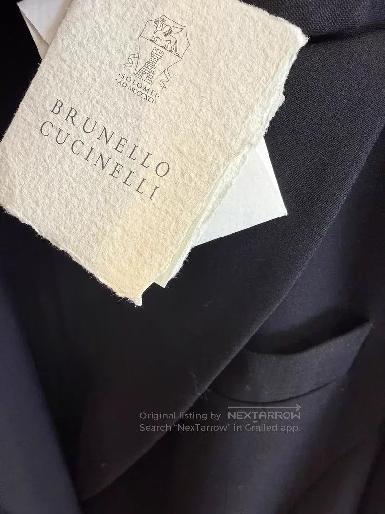 Brunello Cucinelli Brunello Cucinelli Black blazer Size XS / US 0-2 / IT 36-38 - 3 Thumbnail