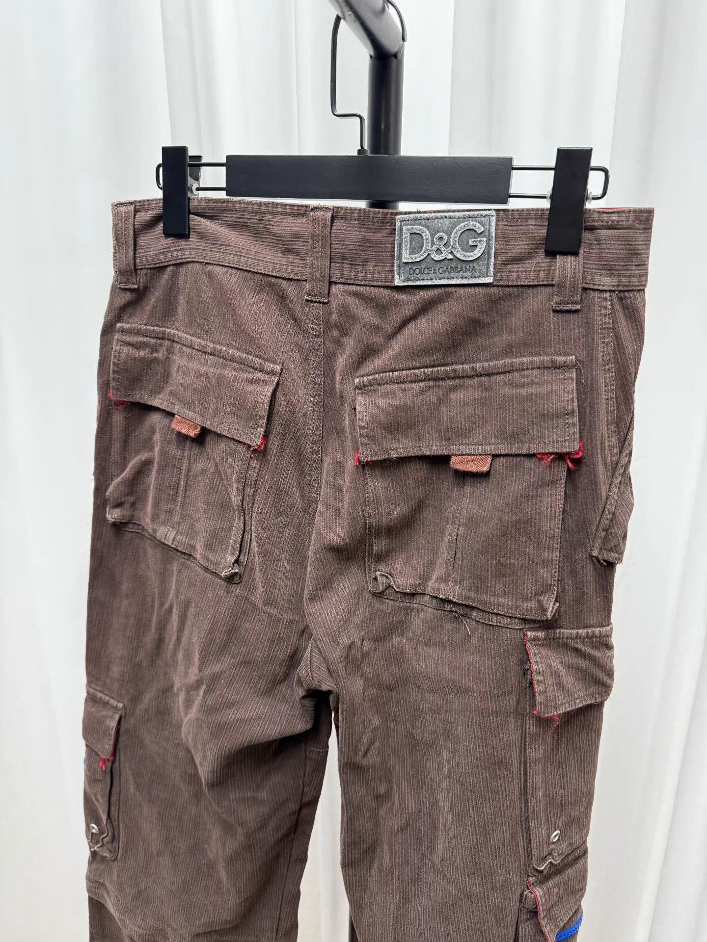Dolce & Gabbana Dolce & Gabbana DG Multi-Pocket Patchwork Trousers K20 Size US 32 / EU 48 - 8 Thumbnail