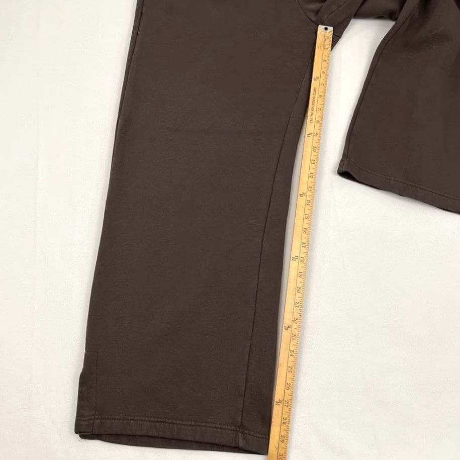 Nike Nike Sportswear Sweatpants Womens XL Brown 30" Wide-Leg Baggy Fleece Athletic Respir? Size 40" / US 18 - 4 Thumbnail