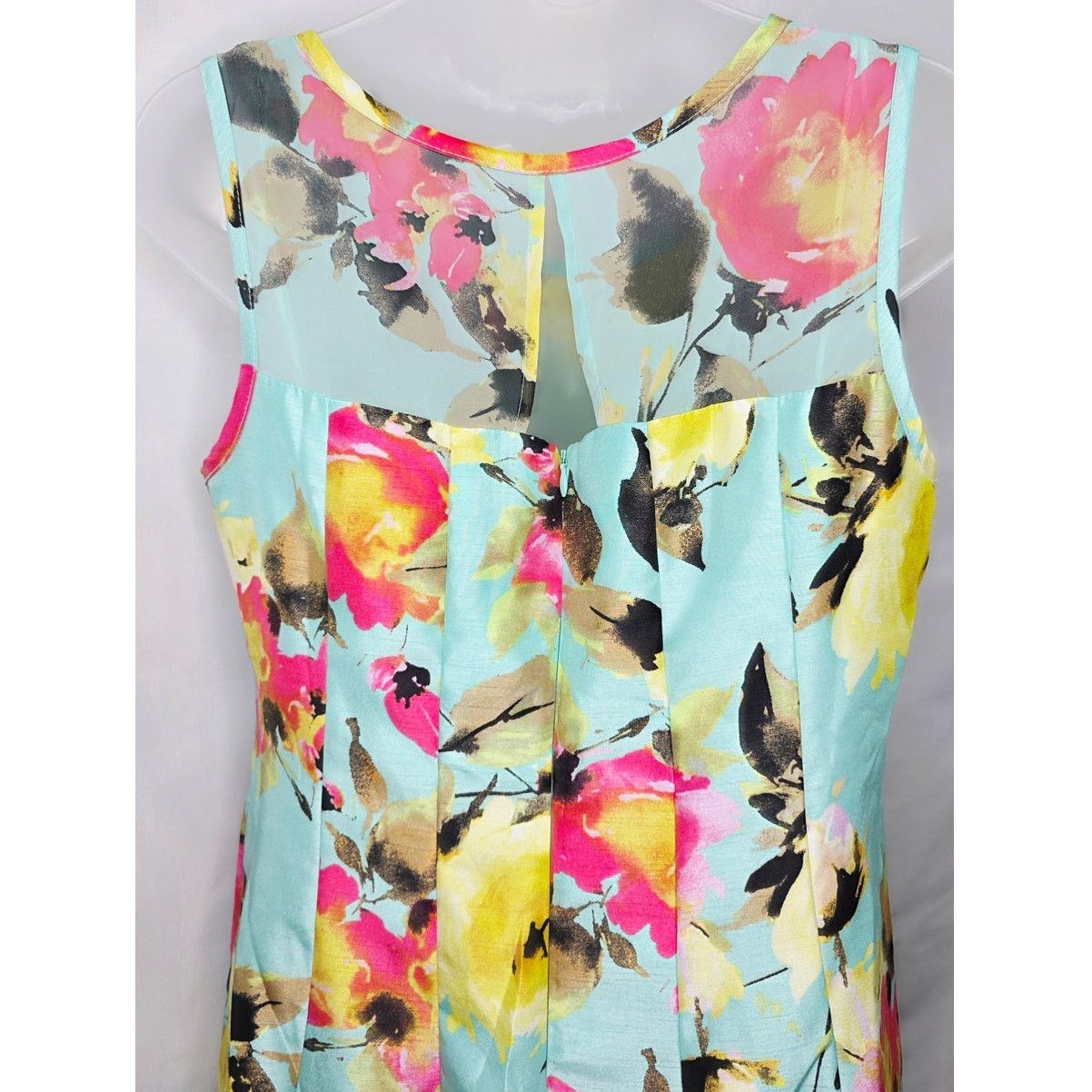 Other Chadwicks Boston Floral Fit Flare Dress Spring Garden Size M / US 6-8 / IT 42-44 - 10 Thumbnail