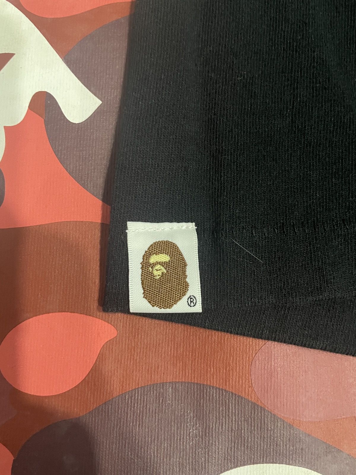 Bape Color Camo Big Ape Head Tee Size US S / EU 44-46 / 1 - 7 Thumbnail