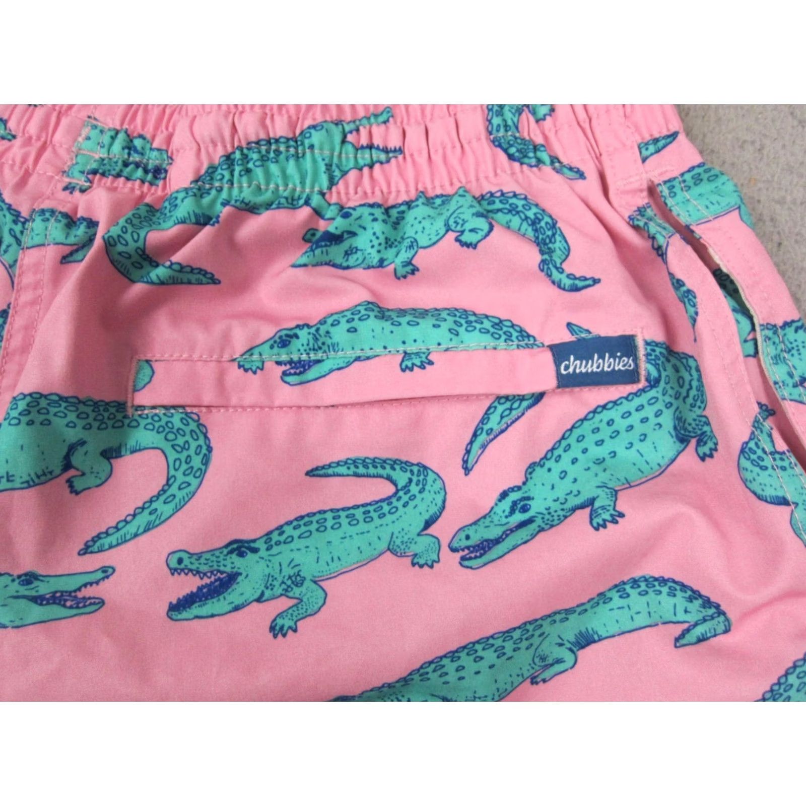 Chubbies Chubbies Pink Glades Alligator Swim Trunks Board Surfing Shorts Mens Small Size US 29 - 7 Thumbnail