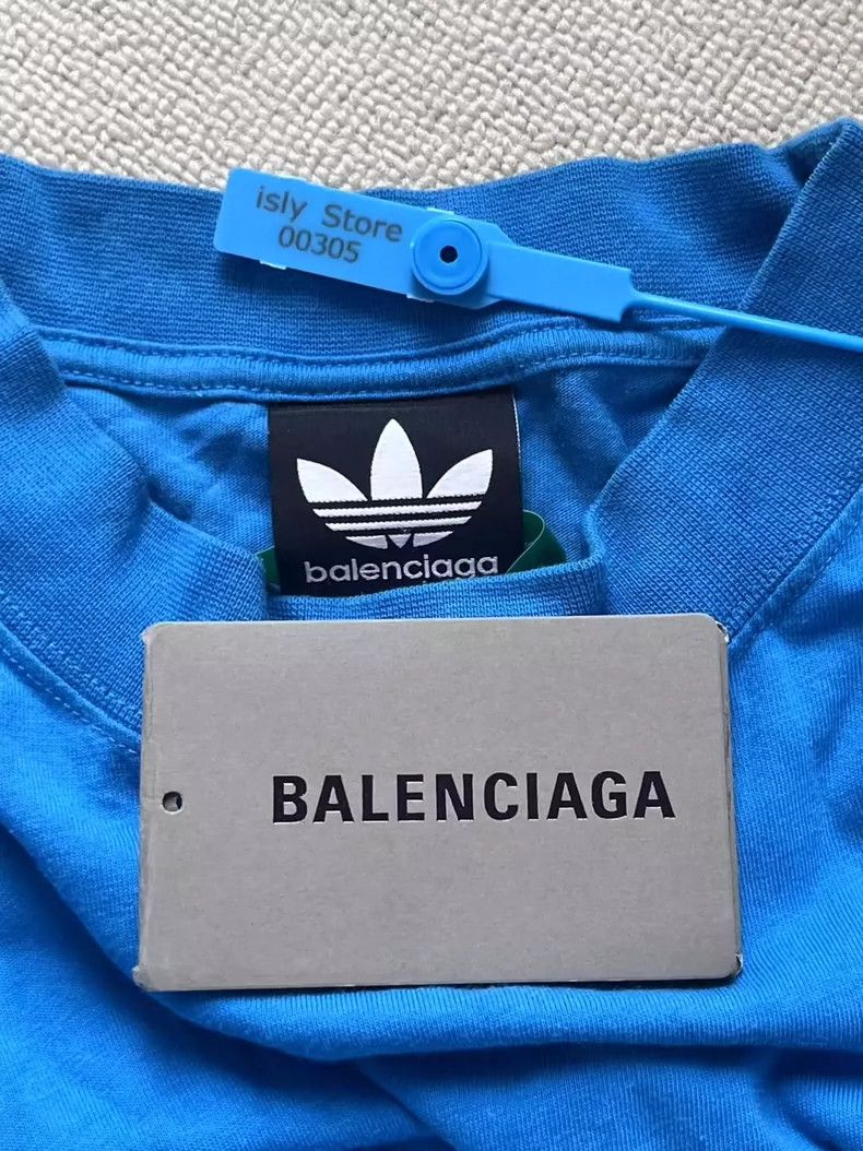 Balenciaga Balenciaga Adidas Logo printed loose-fitting solid sport s Size US L / EU 52-54 / 3 - 5 Thumbnail
