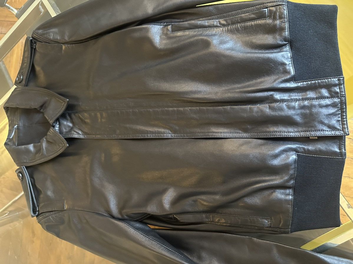 Dior Dior Homme Black leather jacket Size US S / EU 44-46 / 1 - 2 Thumbnail