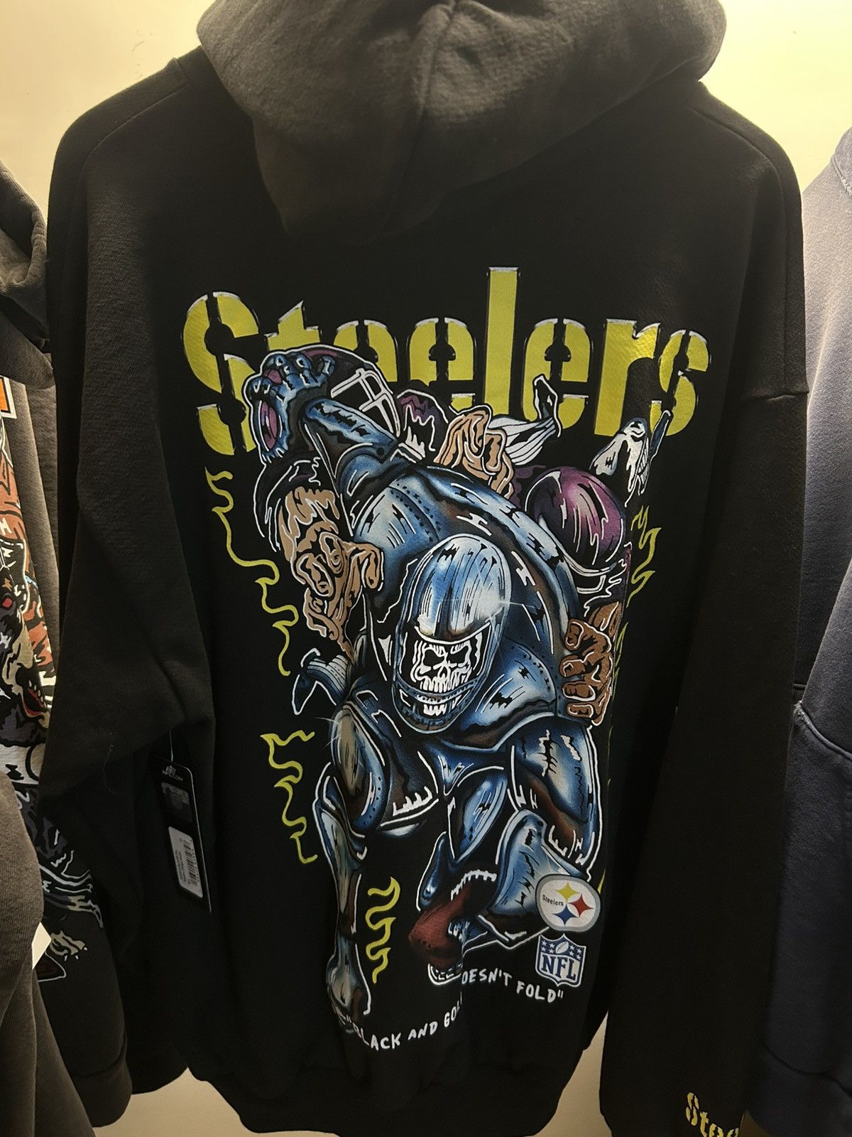 Warren Lotas Warren Lotas Steelers Charge Hoodie Size US XL / EU 56 / 4 - 1 Thumbnail