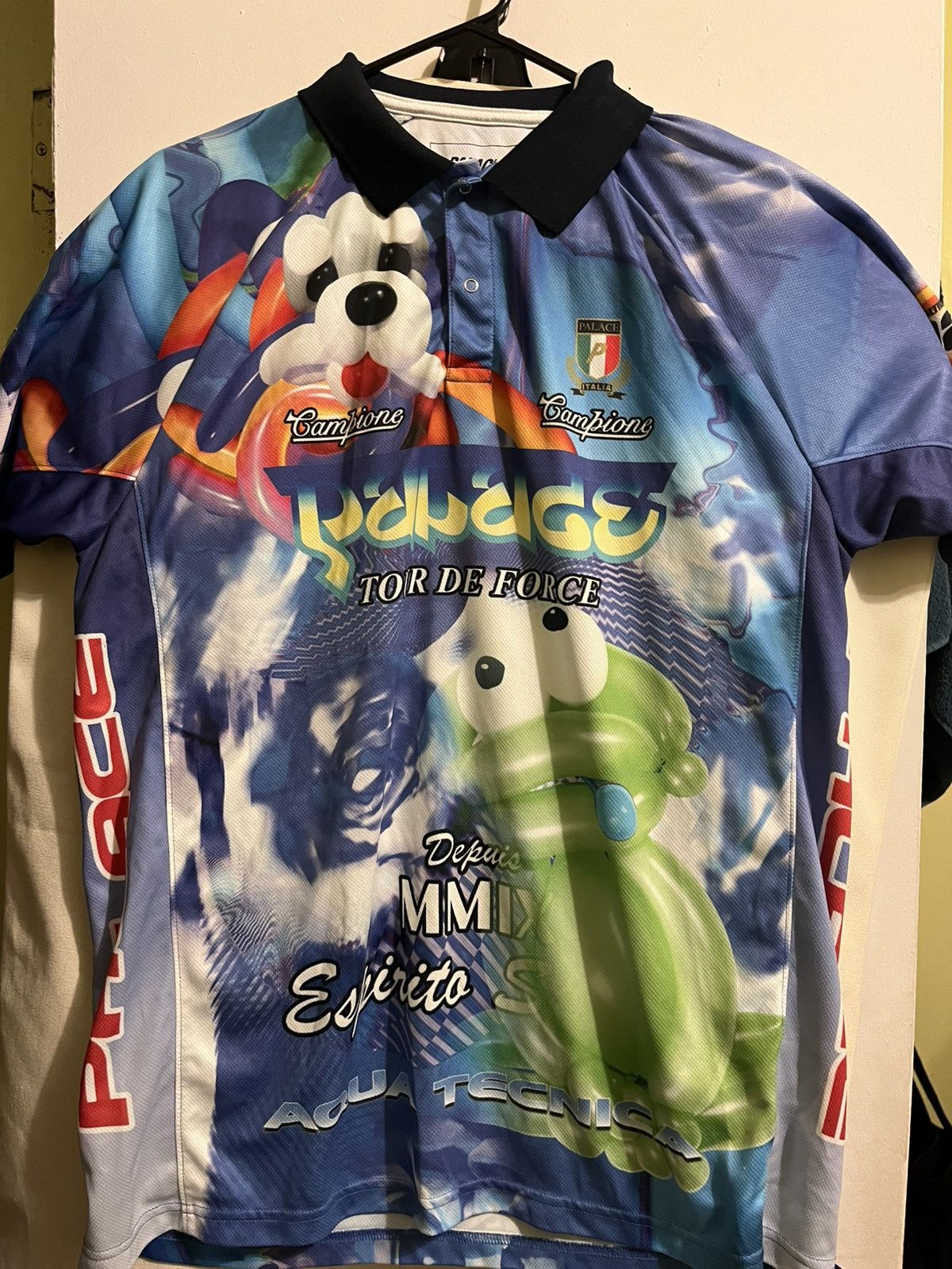 Palace Palace Pro Team Piped Jersey K-Nein Print Pre Order | Grailed