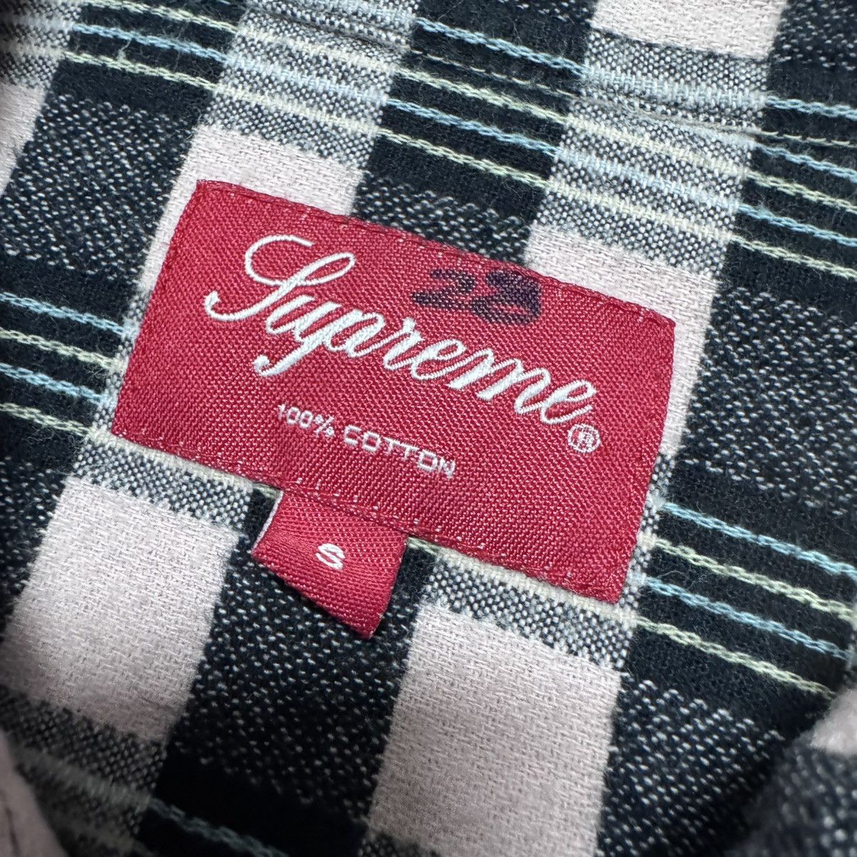 Supreme Supreme Flannel Shirt Size US S / EU 44-46 / 1 - 13 Thumbnail