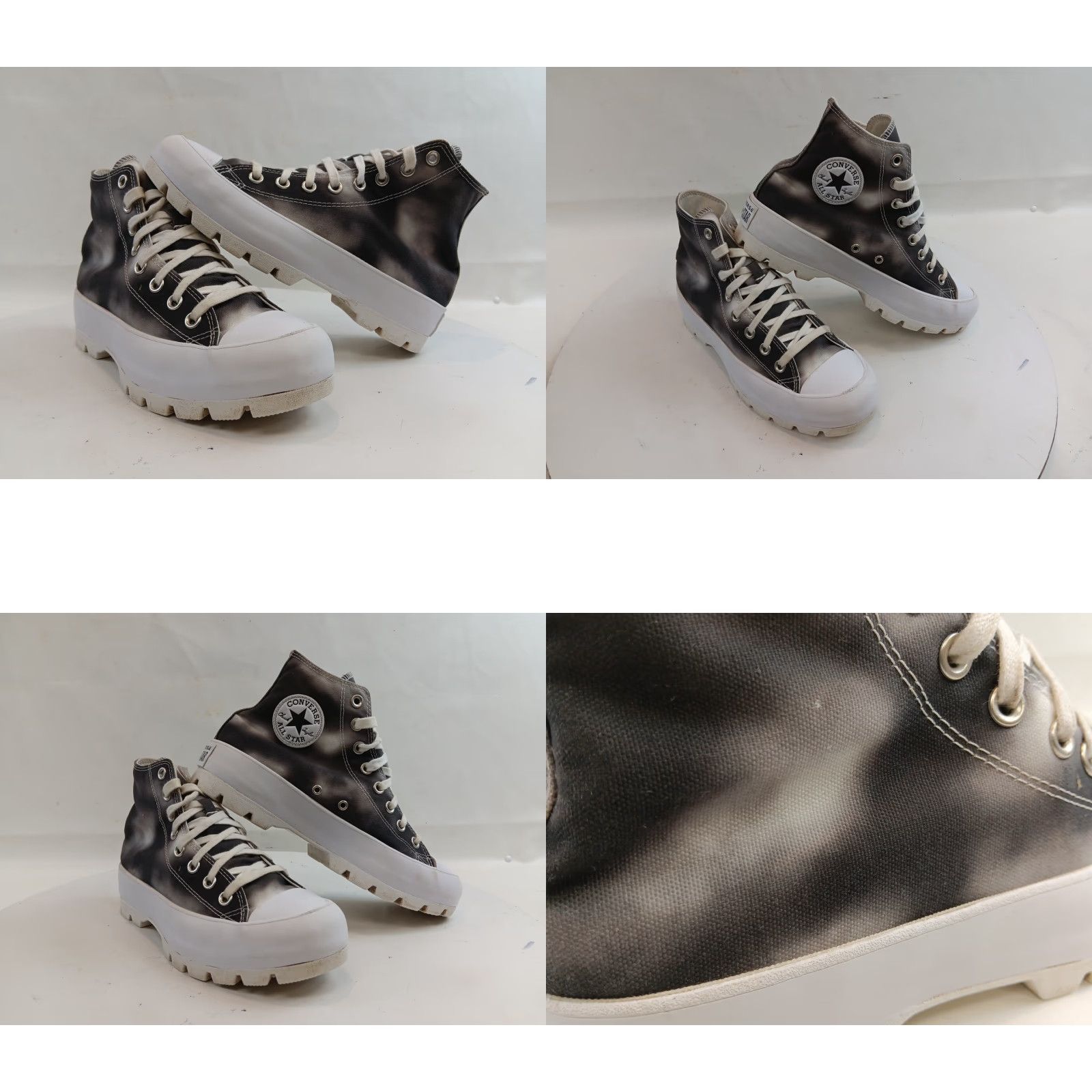 Converse Converse Chuck Taylor All Star Lugged Hi Womens Size 9 Storm Wind White Sneaker Size US 7 / IT 37 - 10 Thumbnail