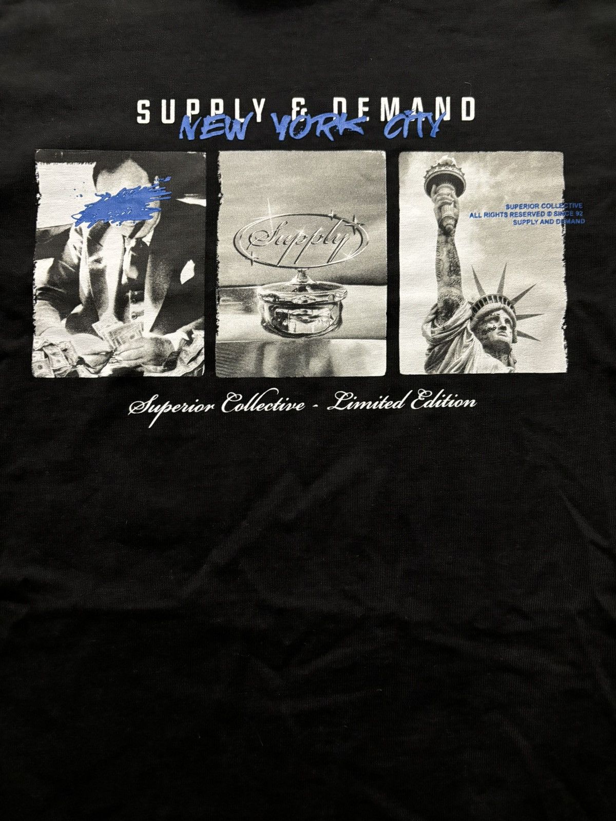 Supply & Demand Supply & Demand Black Streetwear T-shirt Size US S / EU 44-46 / 1 - 2 Thumbnail