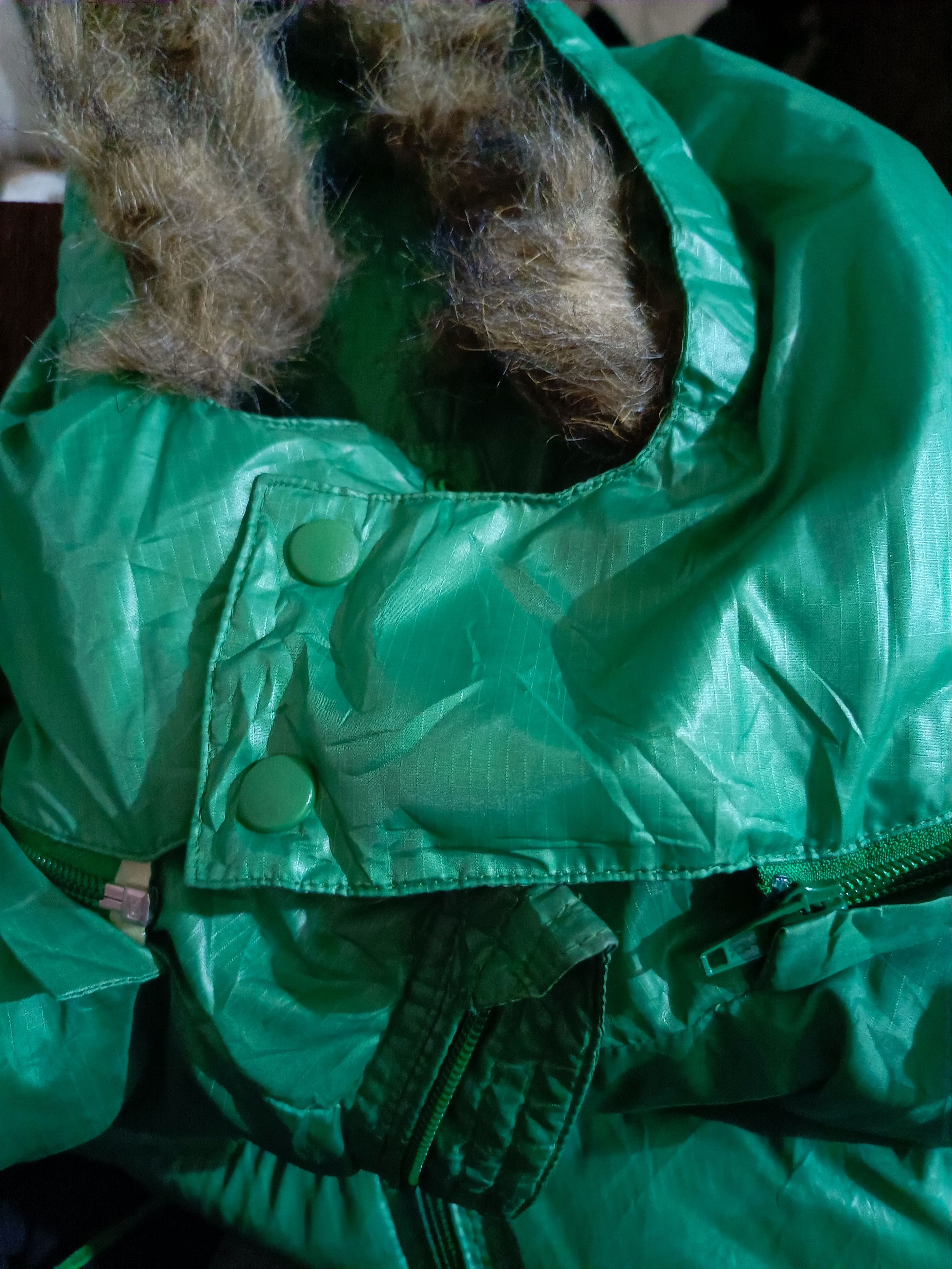 semanticdesign Faux Fur Slipknot Double Zipp Puffer Jacket Lgb Style Size US XL / EU 56 / 4 - 4 Thumbnail