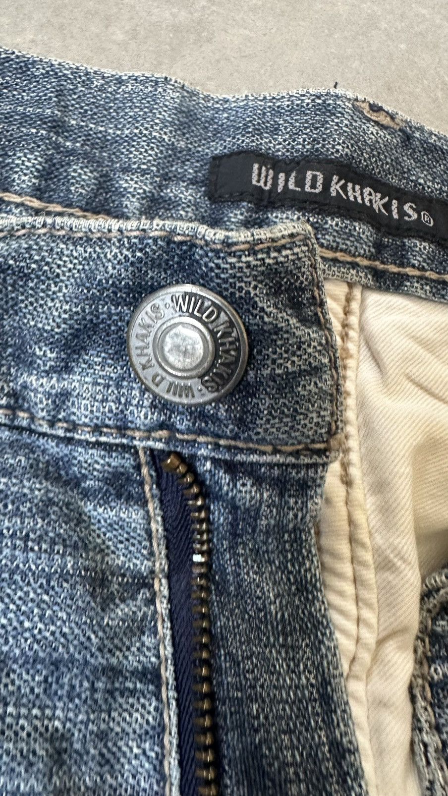Japanese Brand WILD KHAKIS DISTRESSED DENIM PANT Size US 34 / EU 50 - 7 Thumbnail