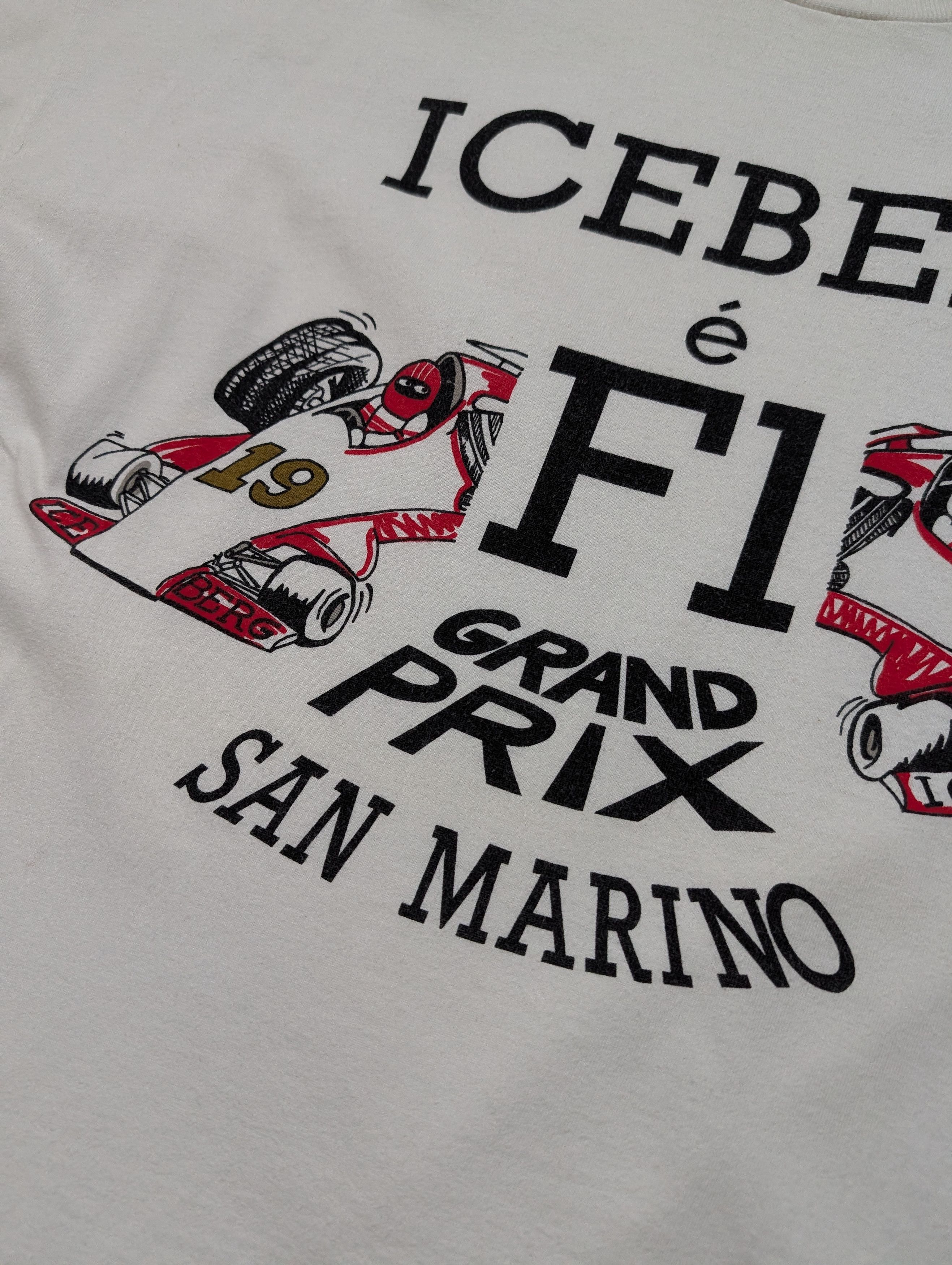 Iceberg Iceberg F1 Grand Prix San Marino 1992 Vintage 90s Size US XXL / EU 58 / 5 - 2 Thumbnail