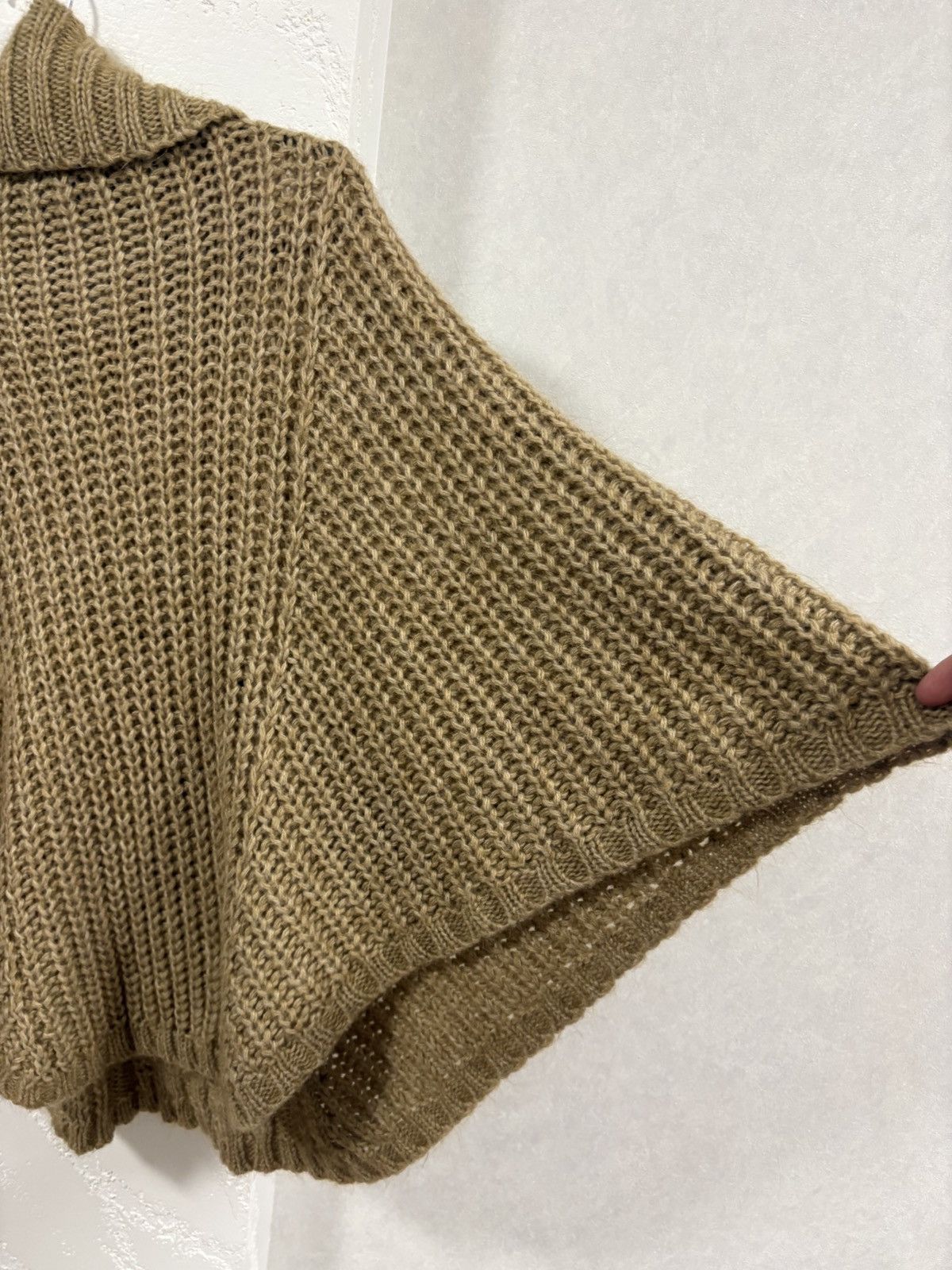 Purdey Purdey Knitted Poncho AW20 Acryl Mohair Wool Size ONE SIZE - 7 Thumbnail