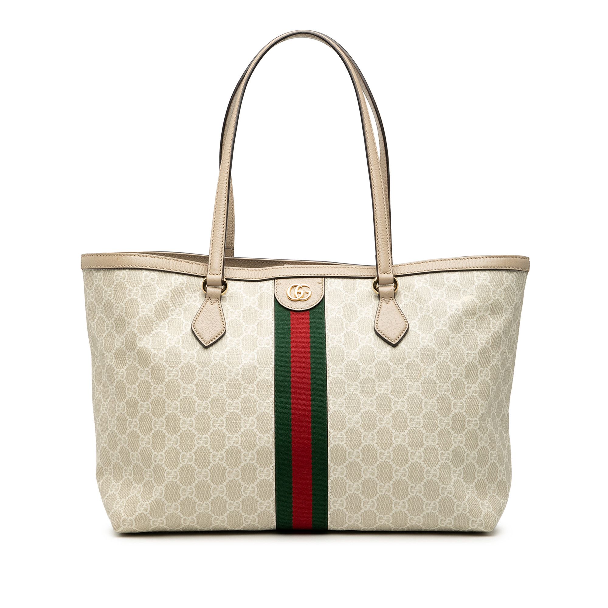 Gucci Gucci Medium GG Supreme Ophidia Tote Size ONE SIZE - 1 Thumbnail