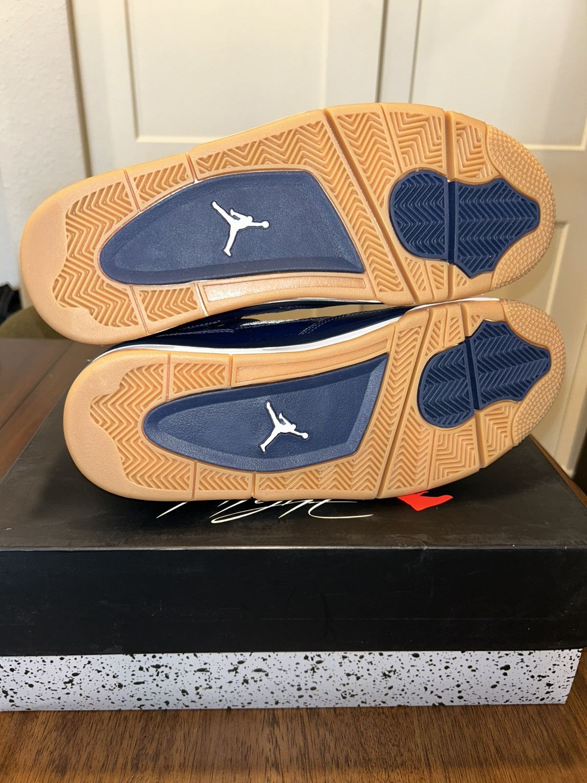 Jordan Brand × Nike Jordan 4 Retro Dunk From Above DS 2016 308497-425 Sz 11 Size US 11 / EU 44 - 4 Thumbnail