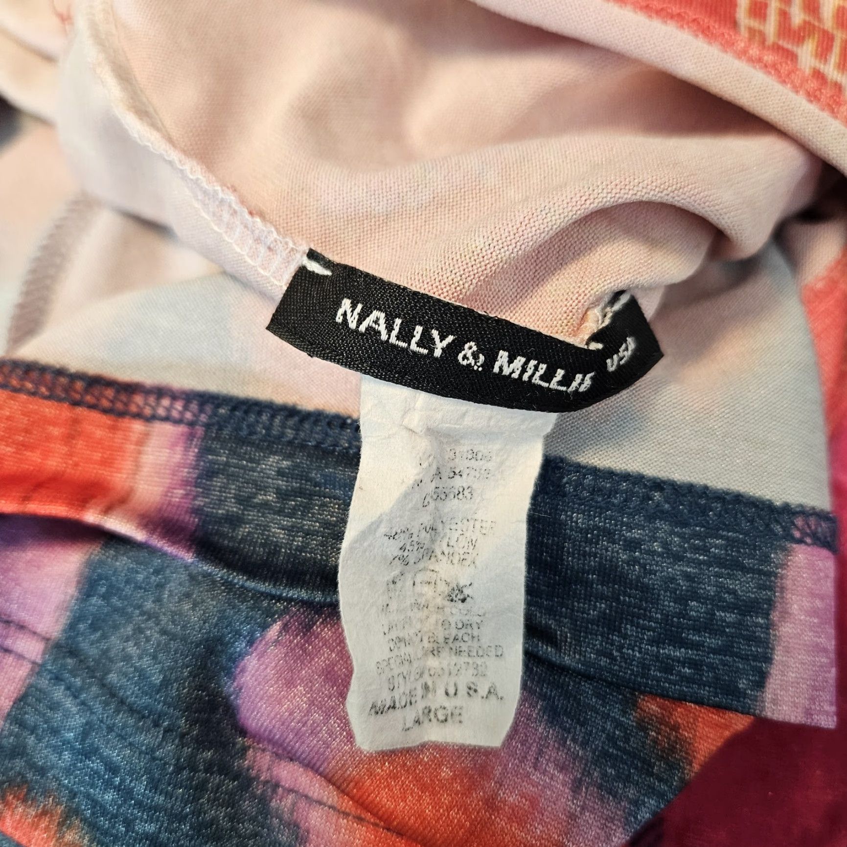 Doublet Nally & Millie Womens Reversible Dress Sz Large Purple Red Double V-Neck Dress Womens L Red V-Neck Mini Polyester Blend Short Sleeve 90s? Size L / US 10 / IT 46 - 7 Thumbnail