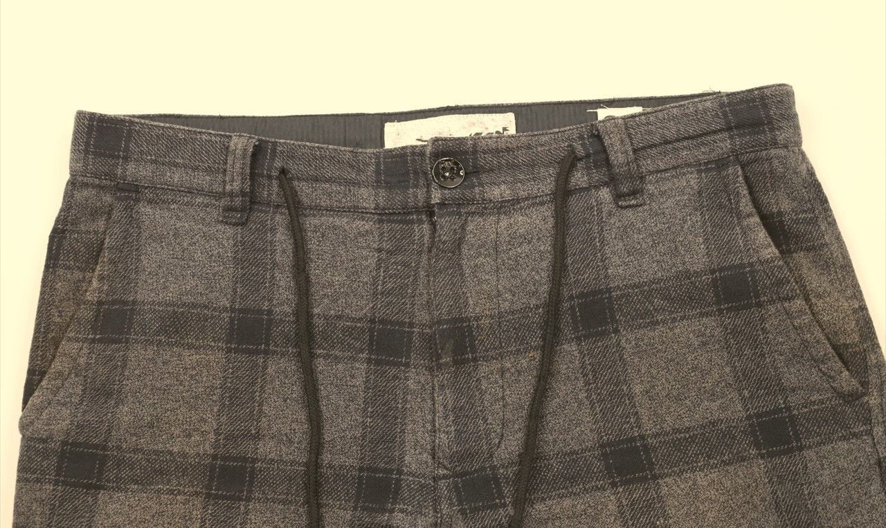 Fox Racing × Vintage Vintage Fox Racing Spell Out Flannel Shorts Checkered Plaid Size US 34 / EU 50 - 2 Thumbnail