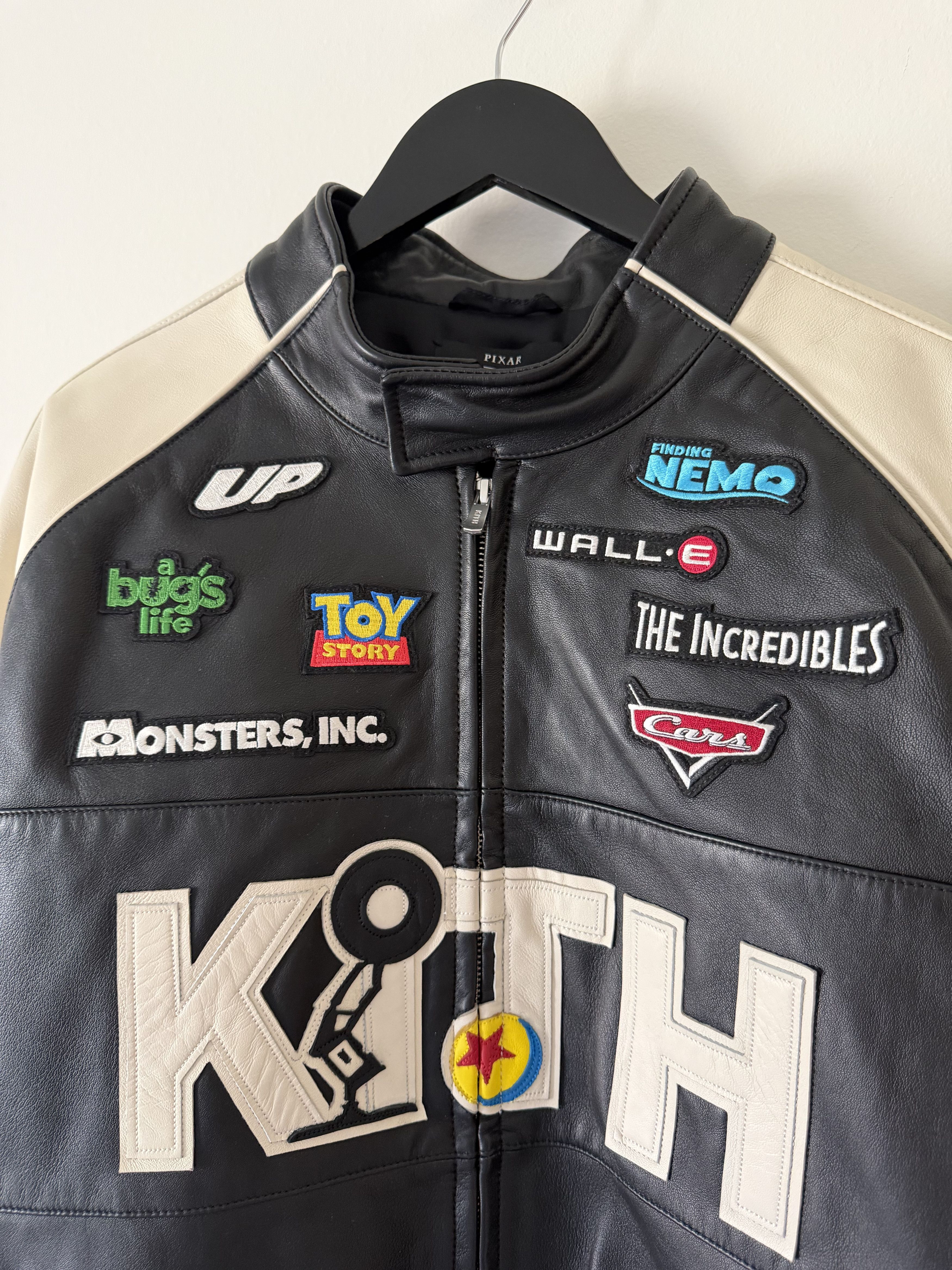 Disney × Kith Kith Disney Pixar Dejean Leather Jacket in Black Size US XL / EU 56 / 4 - 2 Thumbnail