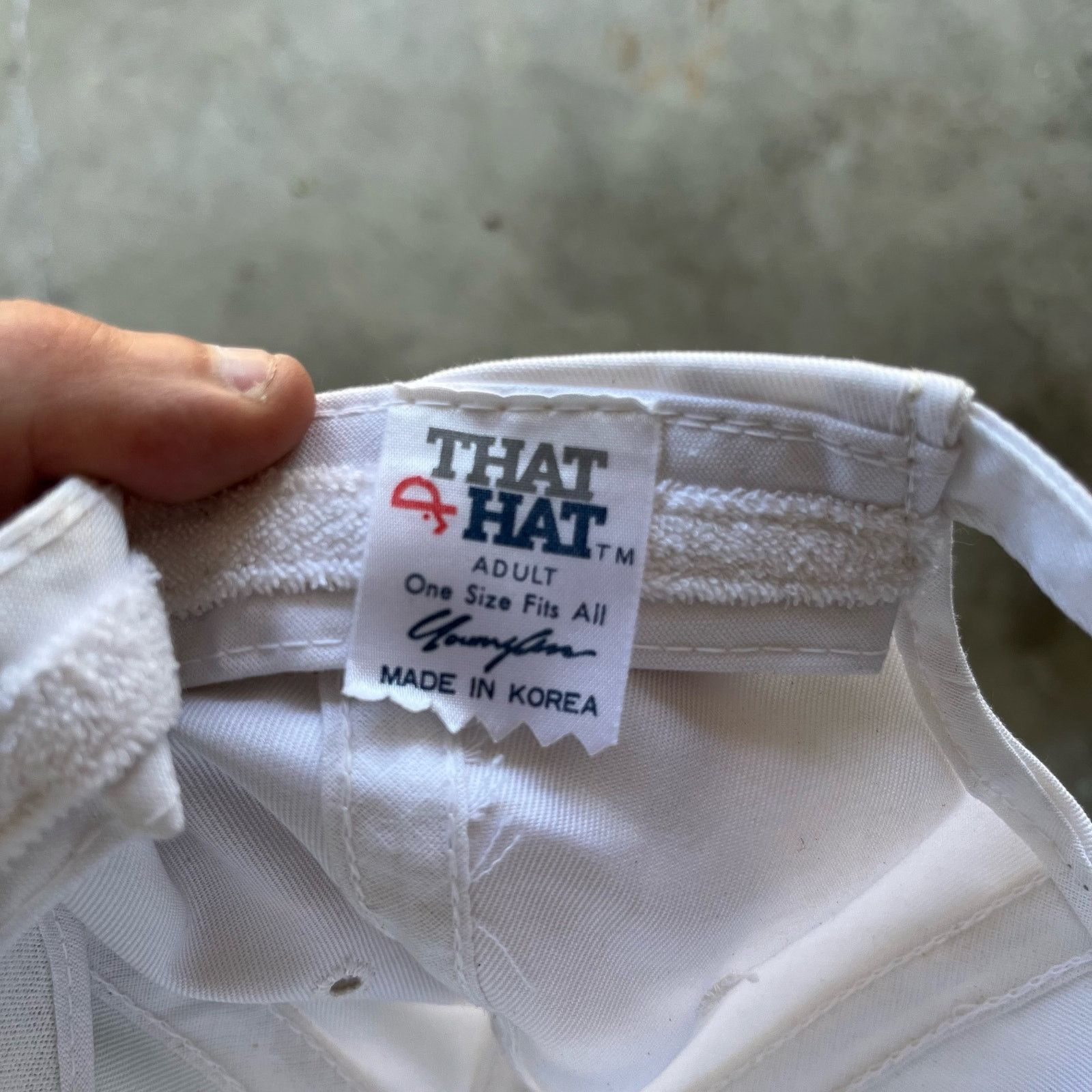 Vintage VINTAGE 80S FIREFIGHTER TRUCKER HAT WHITE Size ONE SIZE - 5 Thumbnail