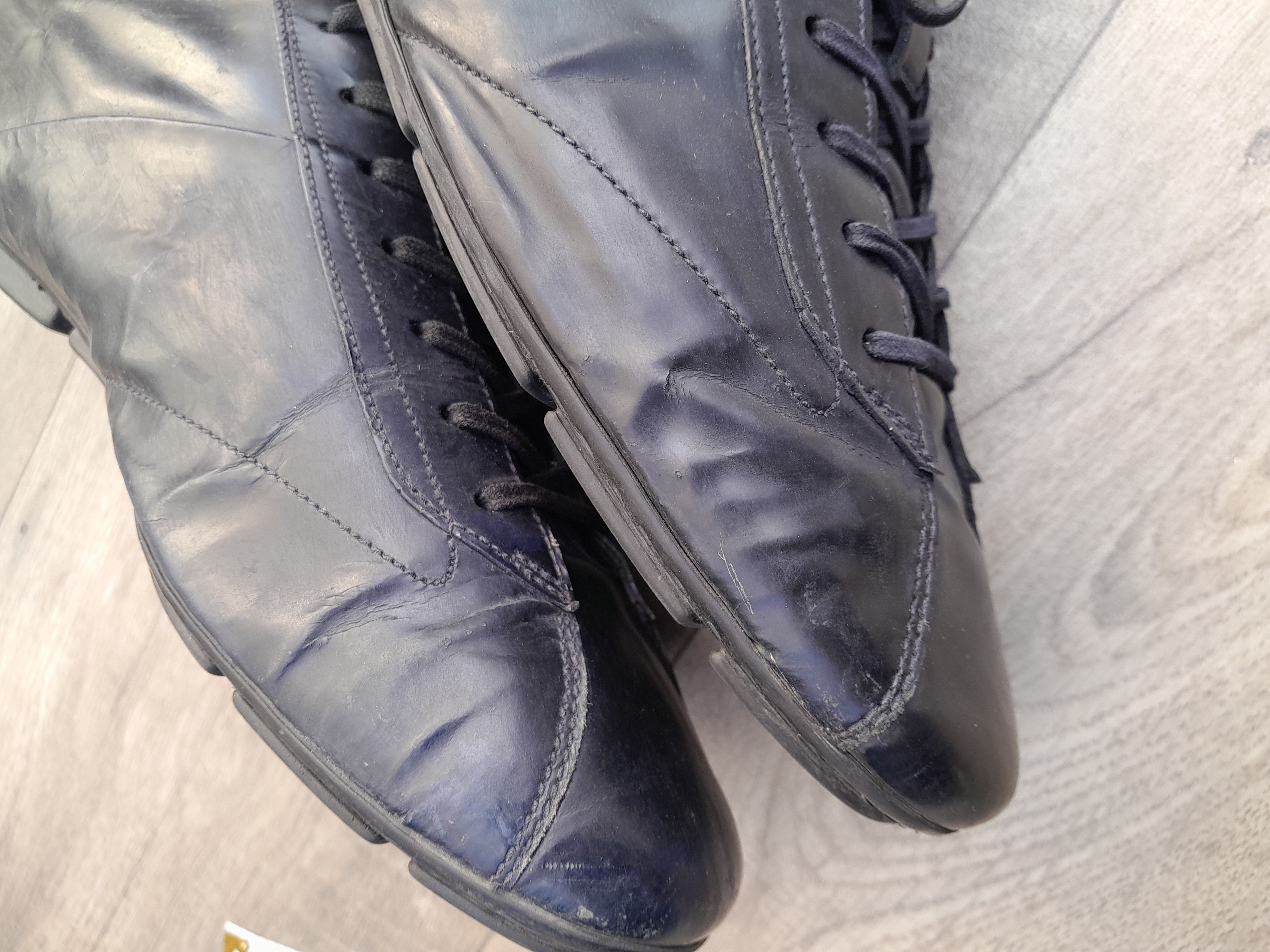 Prada Prada Men casual leather shoes Size US 8 / EU 41 - 5 Thumbnail