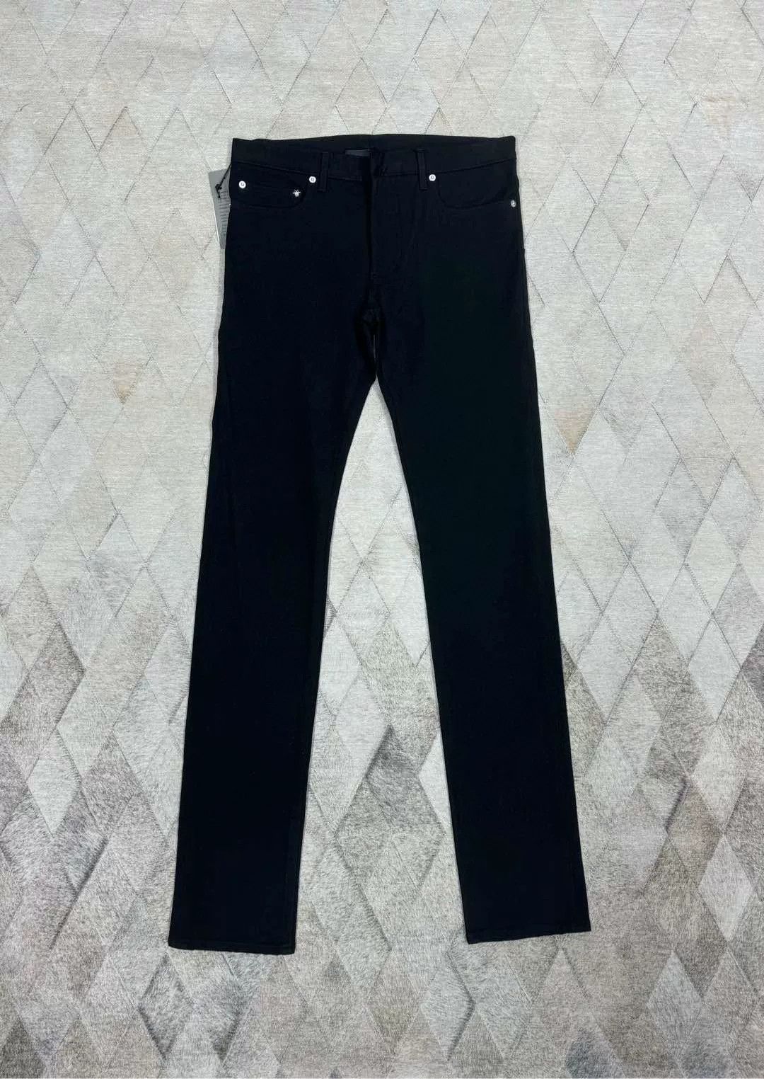 Dior Dior Classic Black Elastic Denim Jeans Size US 30 / EU 46 - 1 Thumbnail