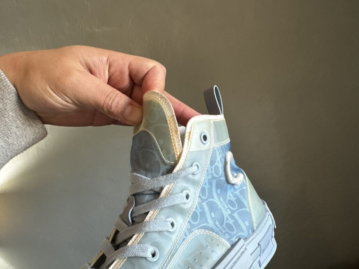 Daniel Arsham × Dior DIOR x Daniel Arsham B23 Monogram High Top Sneakers Size US 7 / EU 40 - 6 Thumbnail