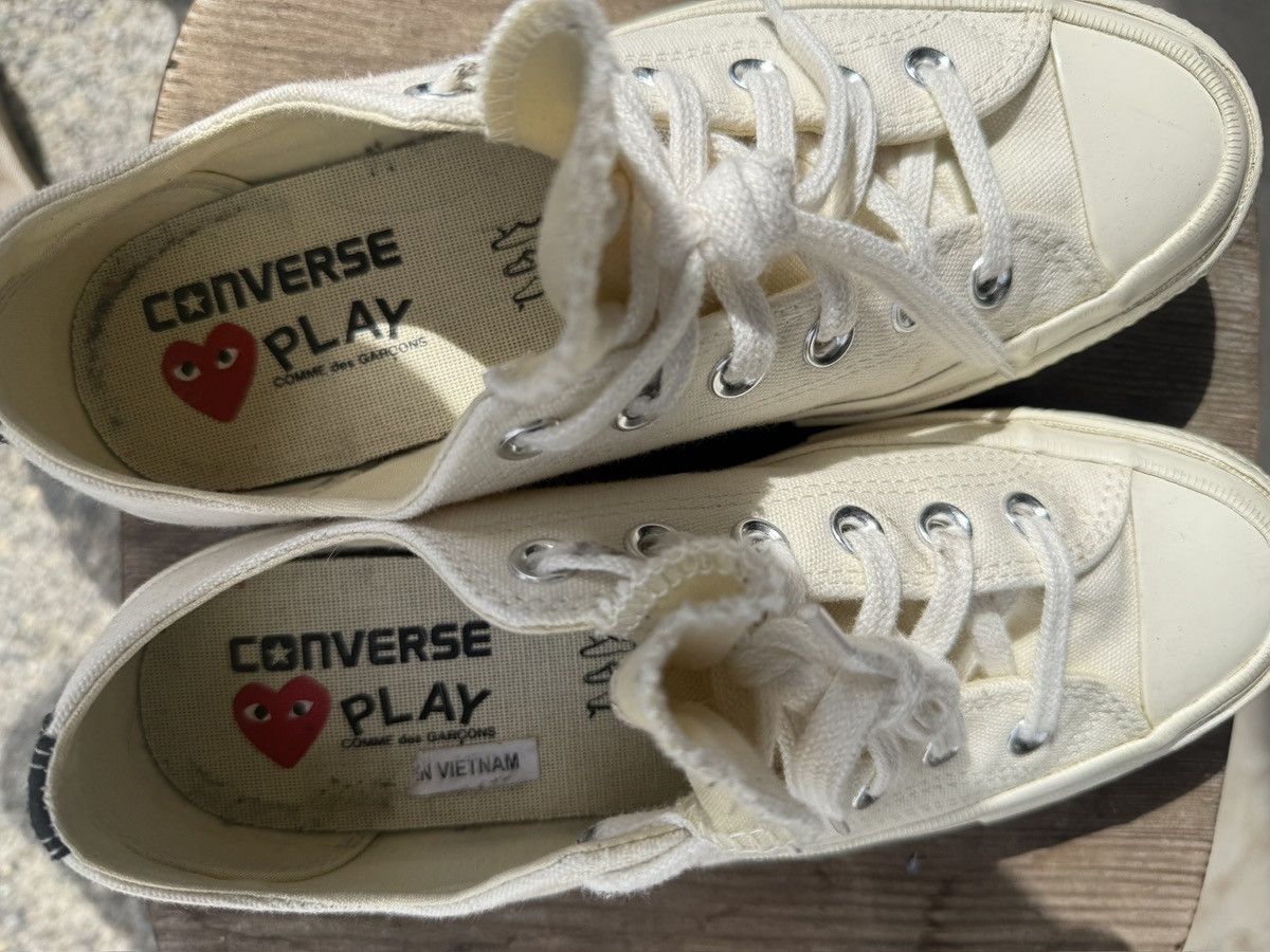 Comme des Garcons PLAY × Converse Converse x Comme Des Garcon M6/W8 Size US 8 / IT 38 - 3 Thumbnail
