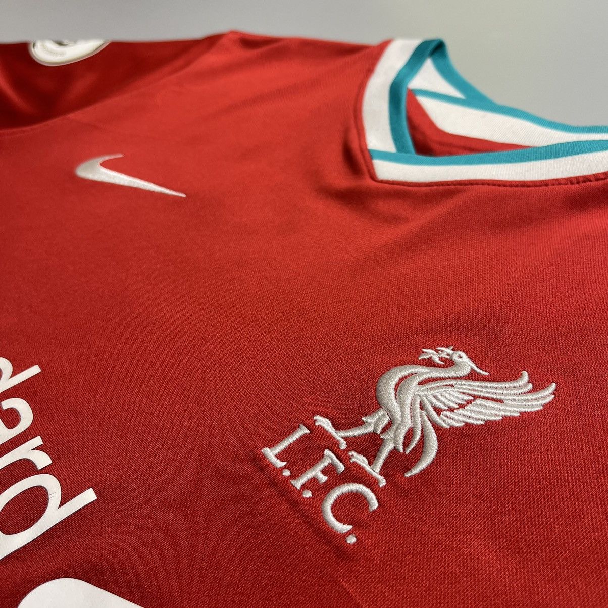 Nike × Vintage LIVERPOOL NIKE 2020/2021 FOOTBALL HOME JERSEY #4 VIRGIL Size US S / EU 44-46 / 1 - 5 Thumbnail