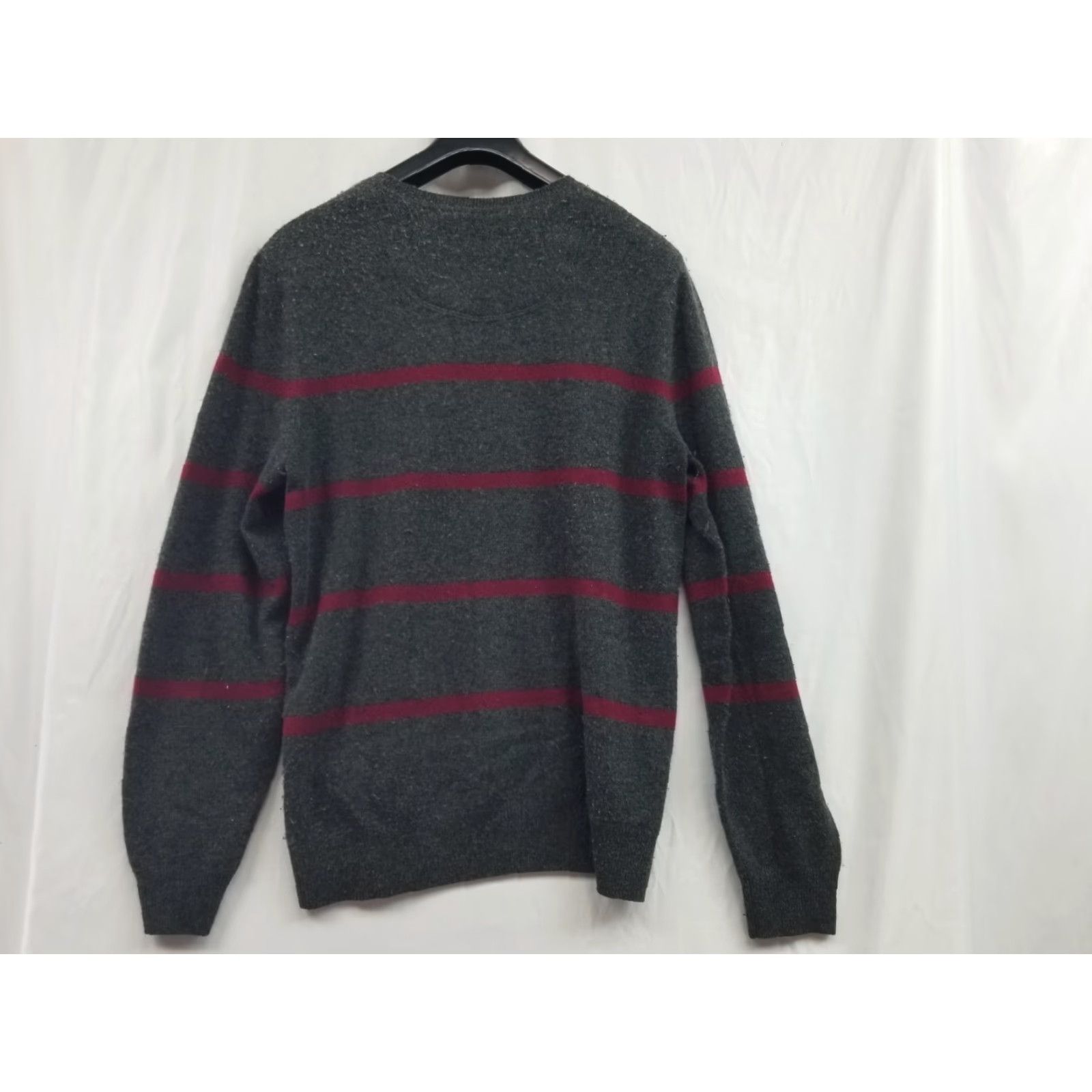 Vintage VINTAGE 1901 Black Cashmere Cotton Blend Men's Classic Pullover Sweater XL Gray Mens Size US XL / EU 56 / 4 - 2 Thumbnail