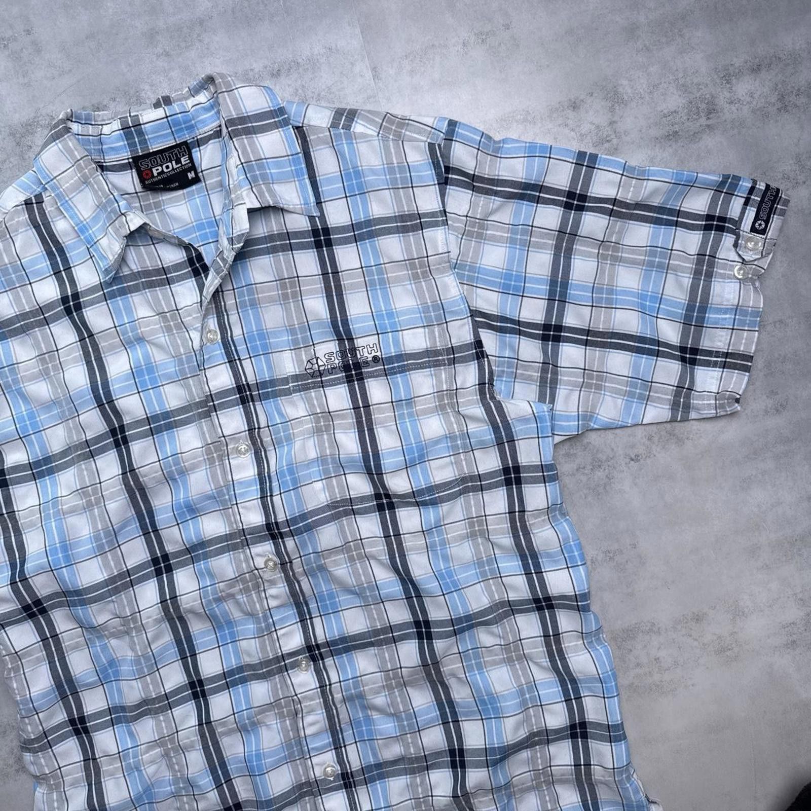 Southpole Y2K Southpole 00s Plaid Button Up Shirt Size US M / EU 48-50 / 2 - 4 Thumbnail