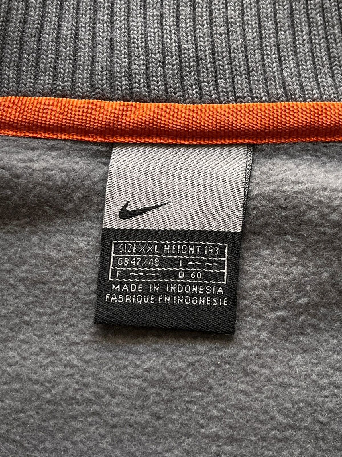Nike OG Nike Sz XXL Vintage 2001 Y2K Sweatshirt 1/4 Zip Neck Hex Size US XXL / EU 58 / 5 - 7 Thumbnail