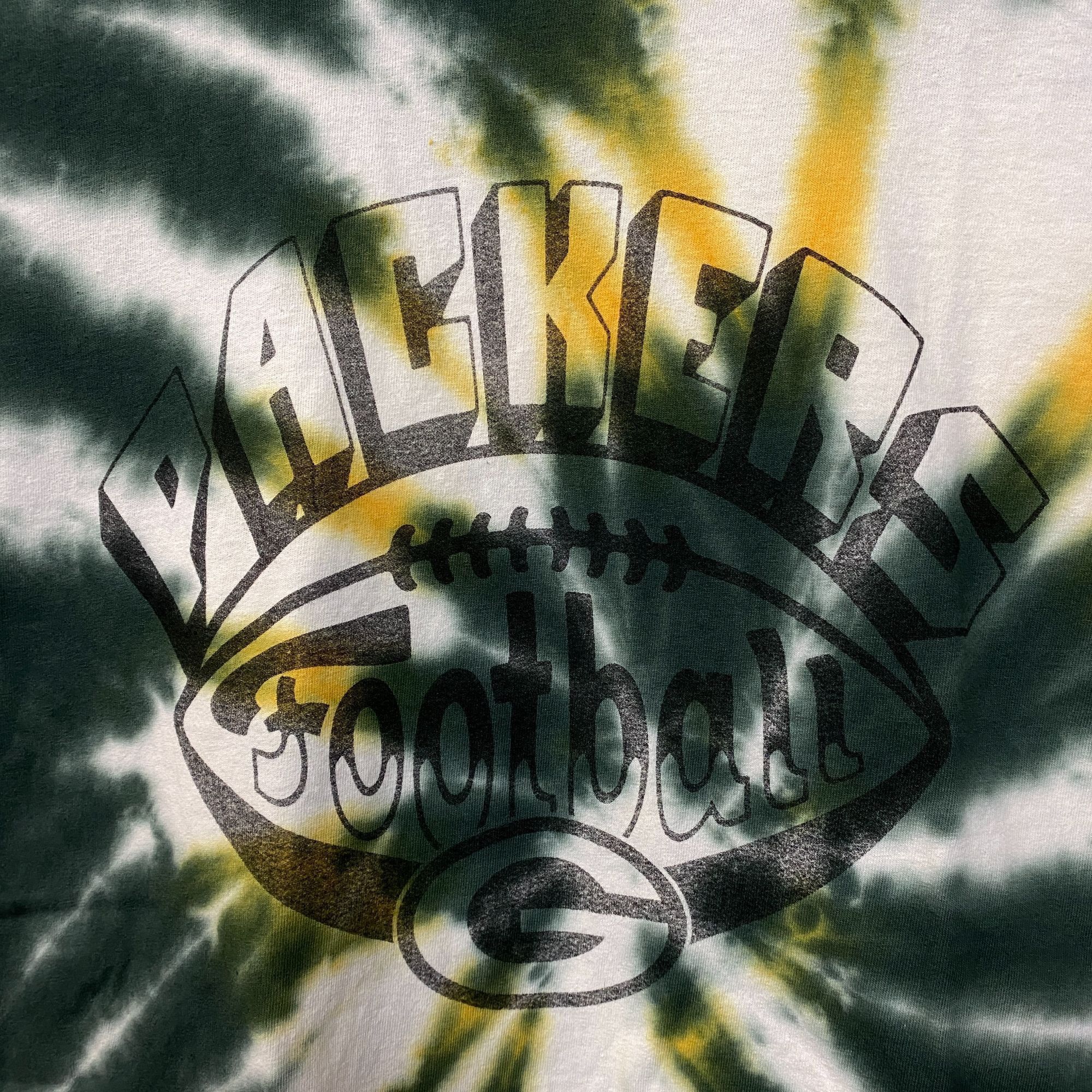 Junk Food Junk Food Clothing NFL Green Bay Packers Football Tie Dye T- Size US XXL / EU 58 / 5 - 2 Thumbnail