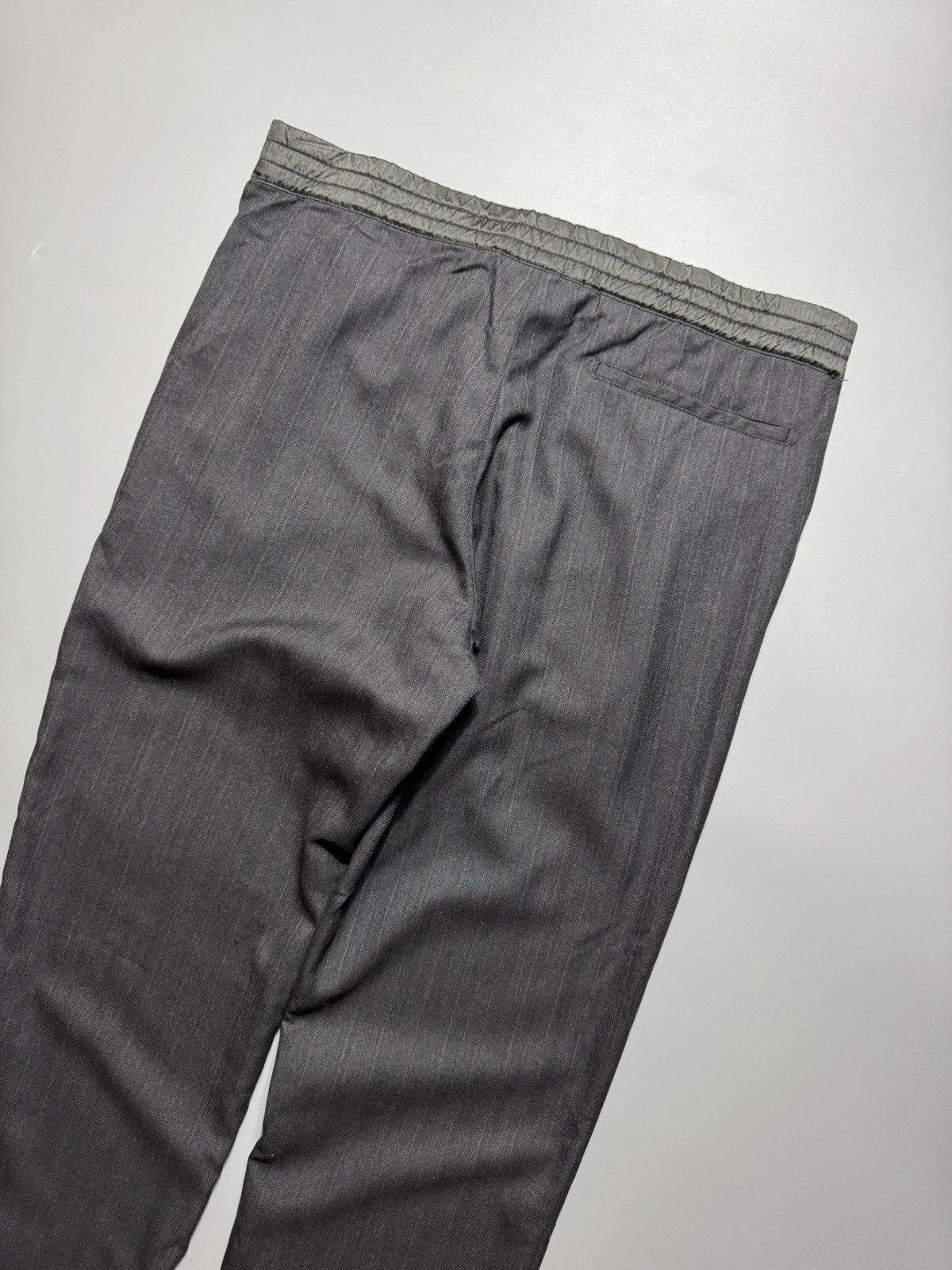 Prada Prada - Vintage 2002 Striped trouser pants Size US 33 - 10 Thumbnail