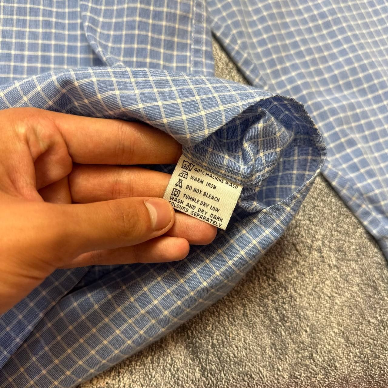 Balmain 👔 Vintage 90s Balmain shirt Luxury button up Size US L / EU 52-54 / 3 - 7 Thumbnail