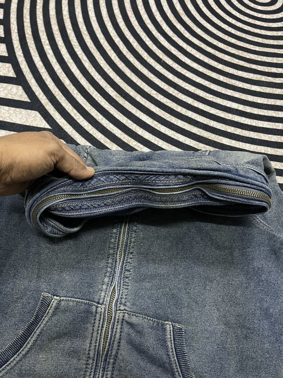 If Six Was Nine 1990s GOA BONO SERIES INDIGO DYED PATINA FADED RARE Size US S / EU 44-46 / 1 - 7 Thumbnail
