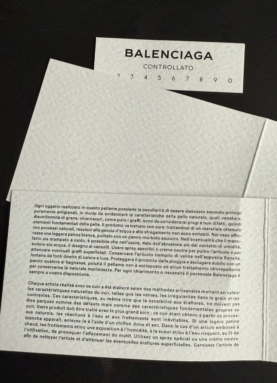 Balenciaga Balenciaga Spellout Compact Trifold Wallet Size ONE SIZE - 18 Thumbnail
