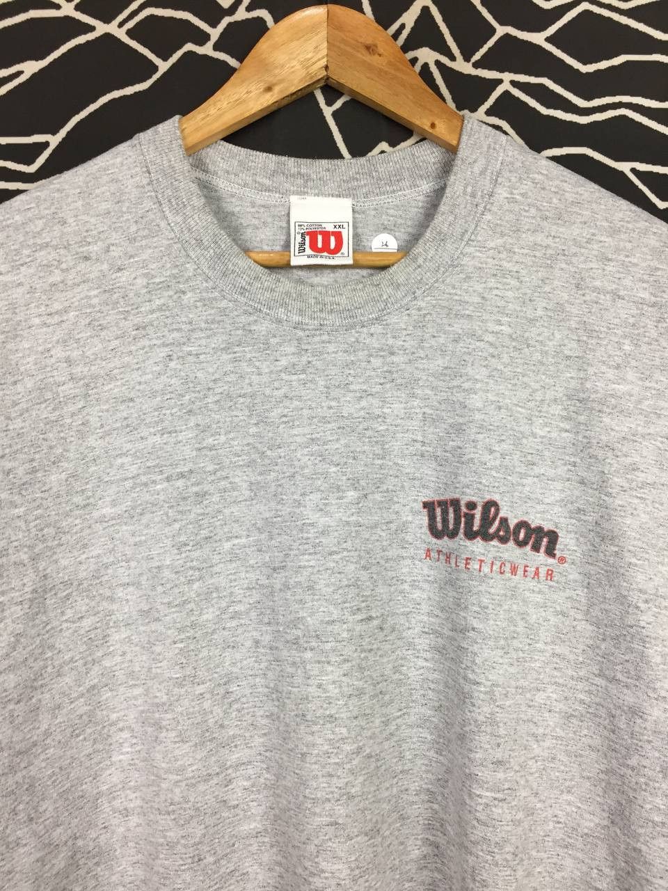 Wilson Vtg 90s Wilson Athleticwear Made in Usa Tee Size XXL Size US XXL / EU 58 / 5 - 3 Thumbnail
