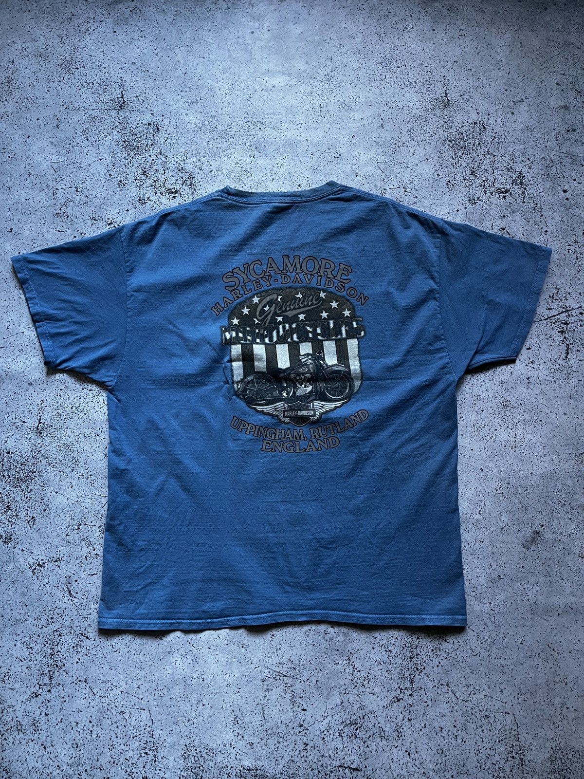 Harley Davidson × Vintage Vintage Harley Davidson Pin Up Great South Logo T-shirt Tee Size US XL / EU 56 / 4 - 4 Thumbnail