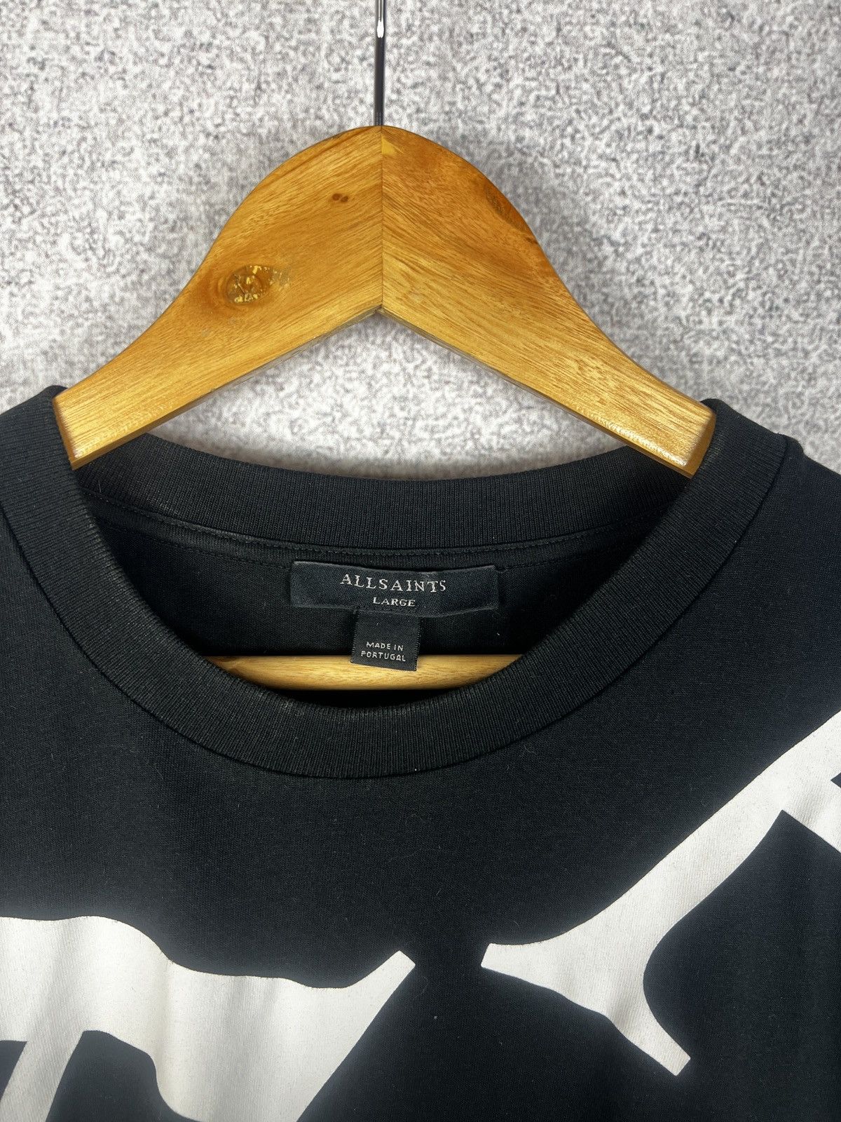 Allsaints Allsaints Big Logo Art Graphic Pattern Tee Size US L / EU 52-54 / 3 - 3 Thumbnail