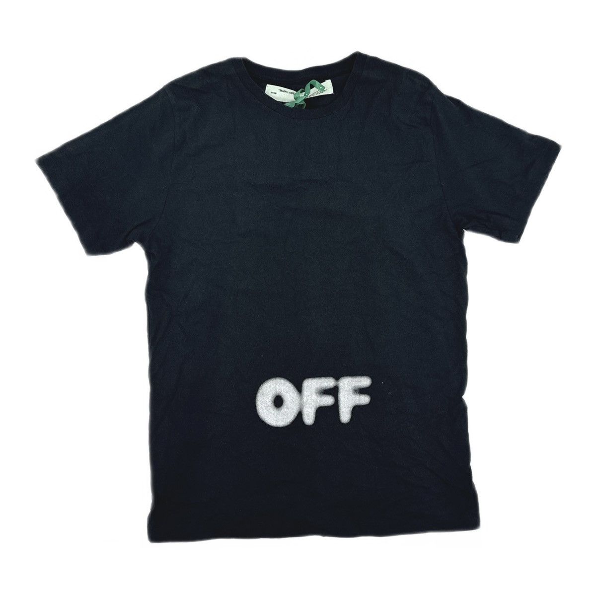 Off-White Off-White Black Kidmograph Slim T-Shirt Size US L / EU 52-54 / 3 - 1 Thumbnail