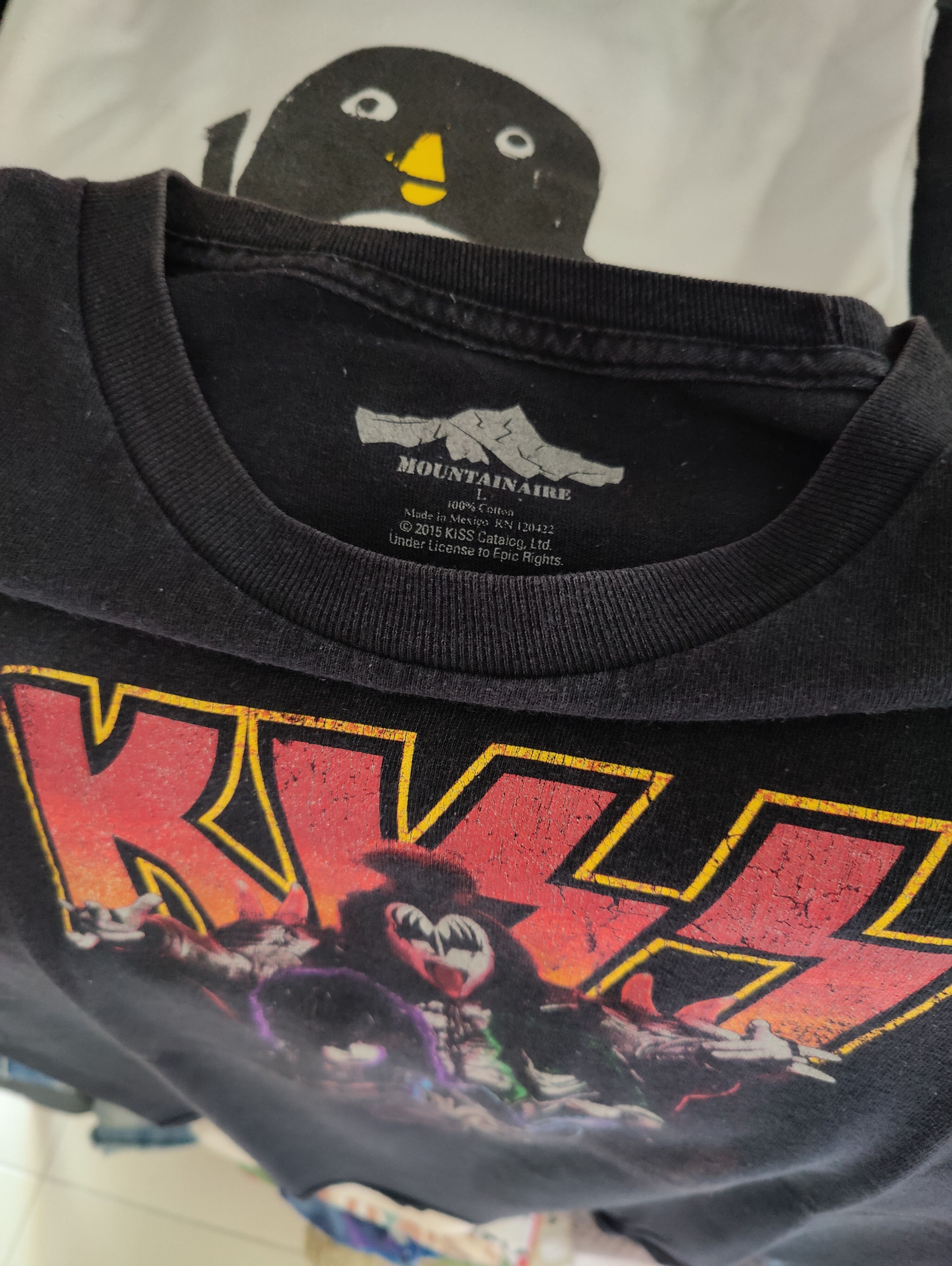 Band Tees × KISS KISS ©2015 Size US L / EU 52-54 / 3 - 6 Thumbnail